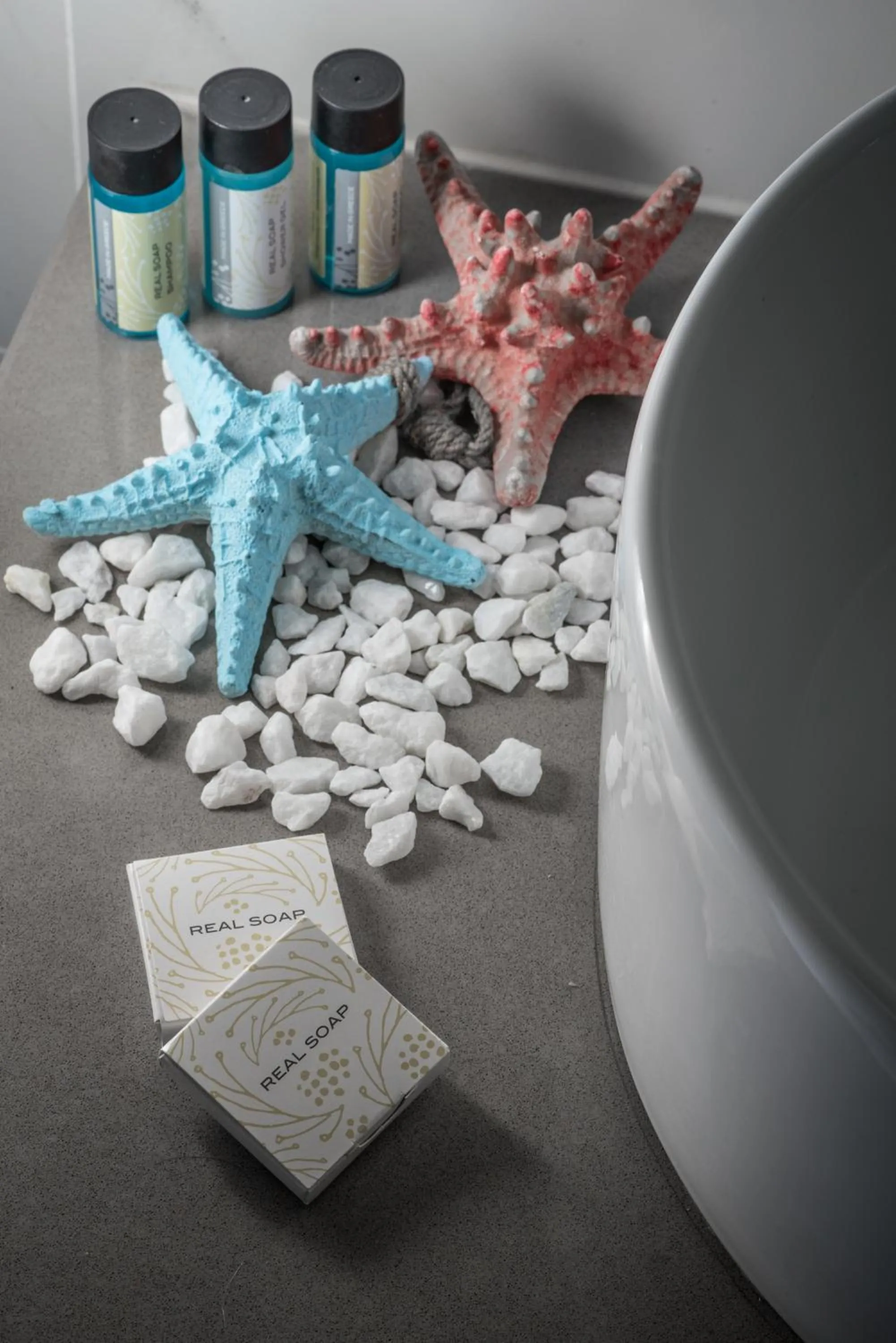 Bathroom in Coral Hotel