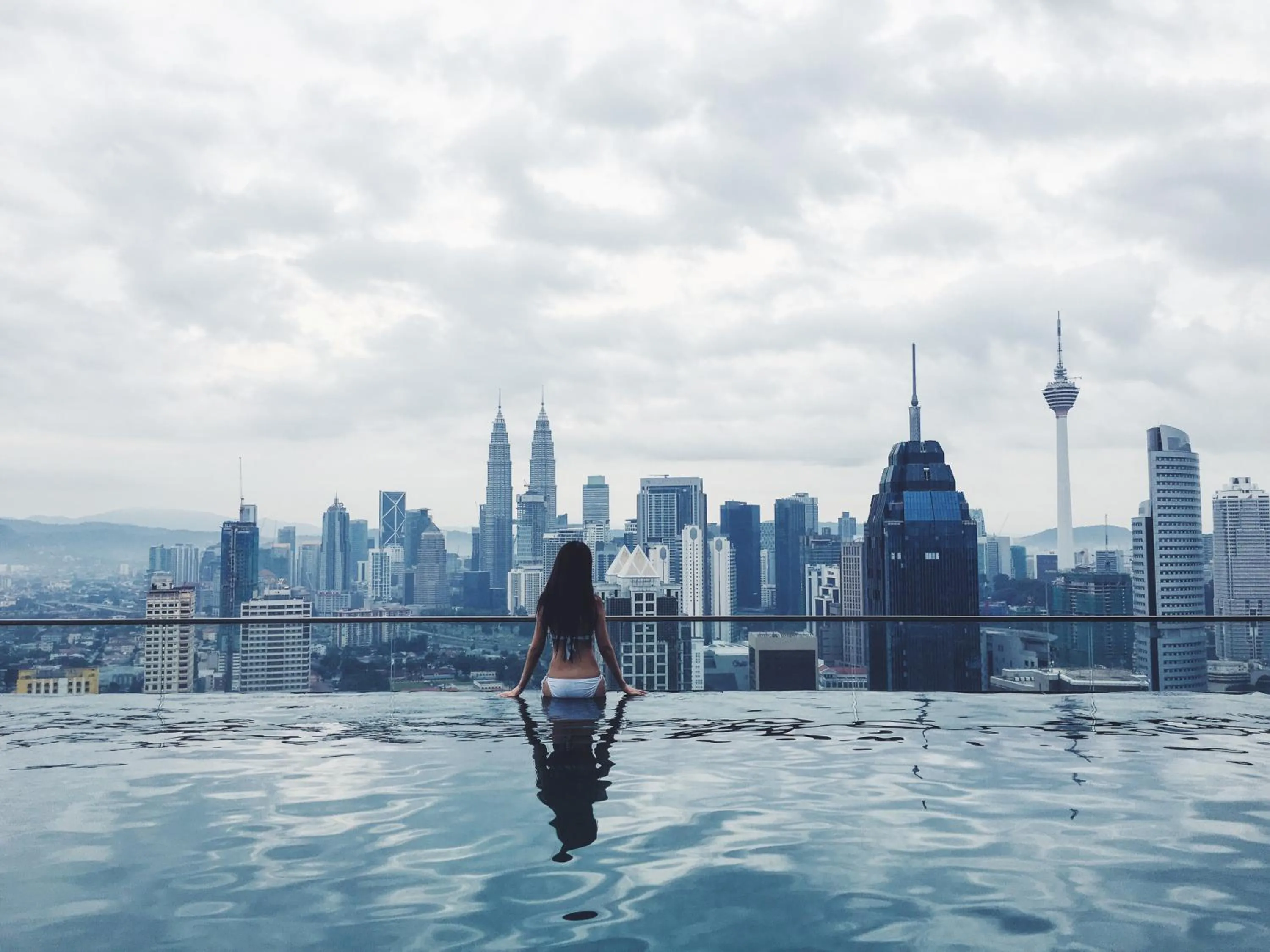Swimming pool in Amazing KLCC View @ Regalia Residence