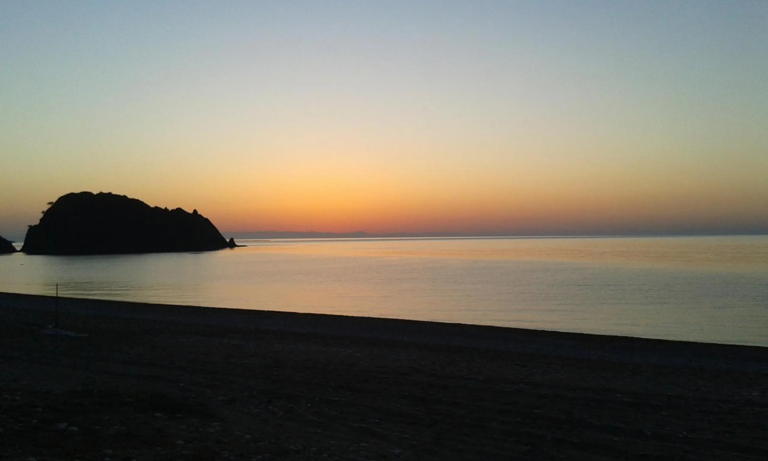 Natural landscape in Bungalow Halil