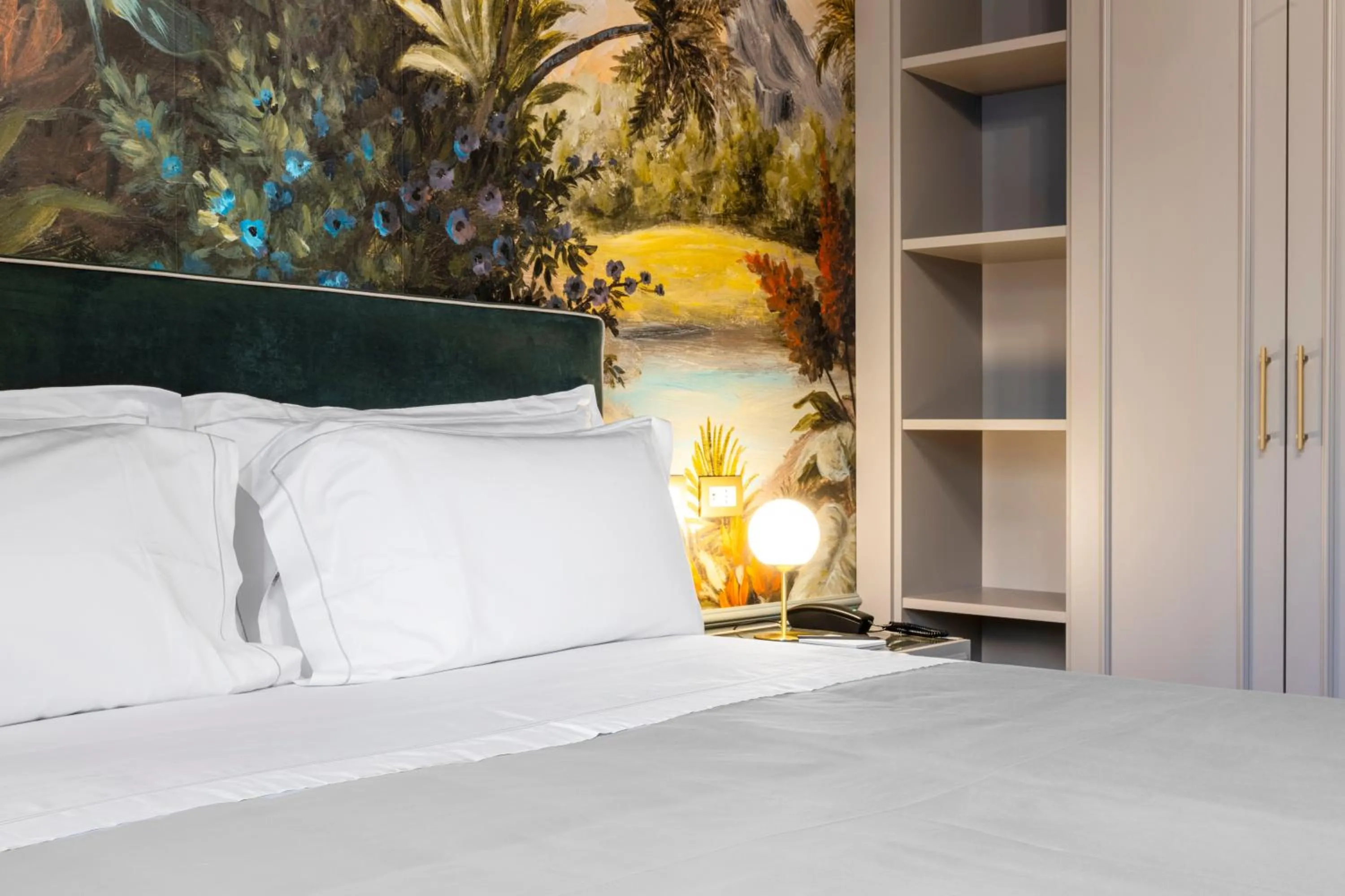 Bed in Hotel Villa Viridia