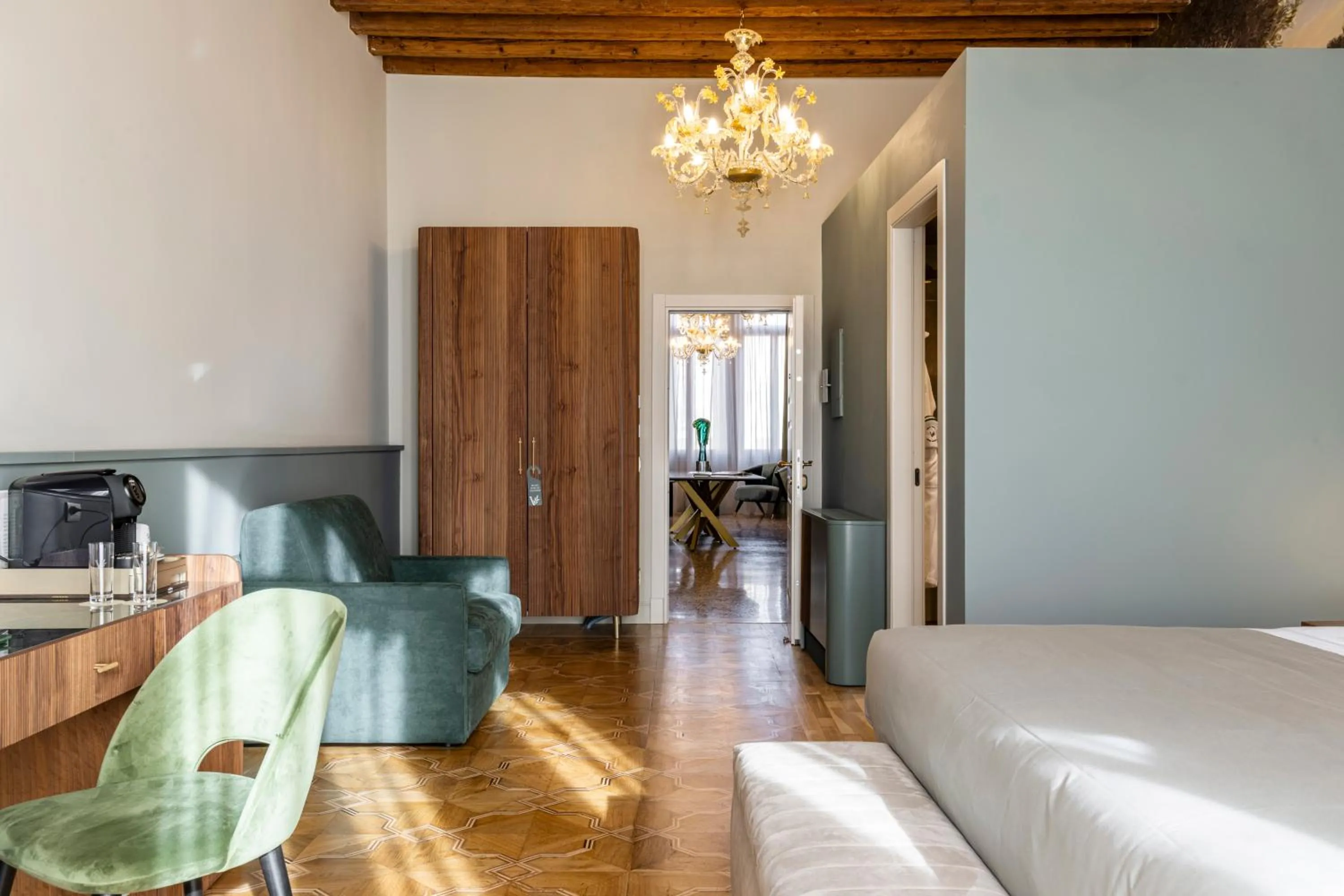 Bed in Hotel Villa Viridia
