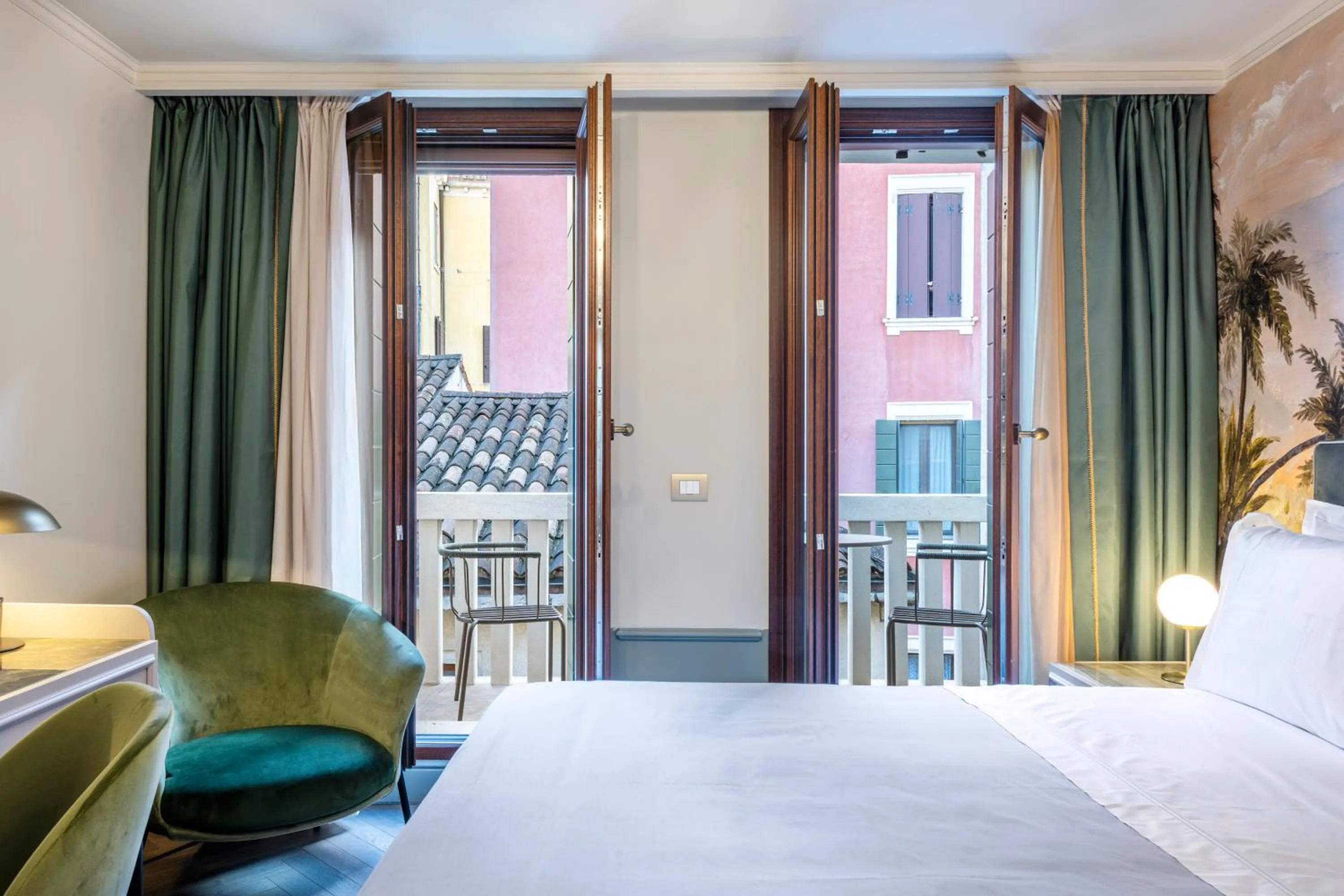 Bed in Hotel Villa Viridia