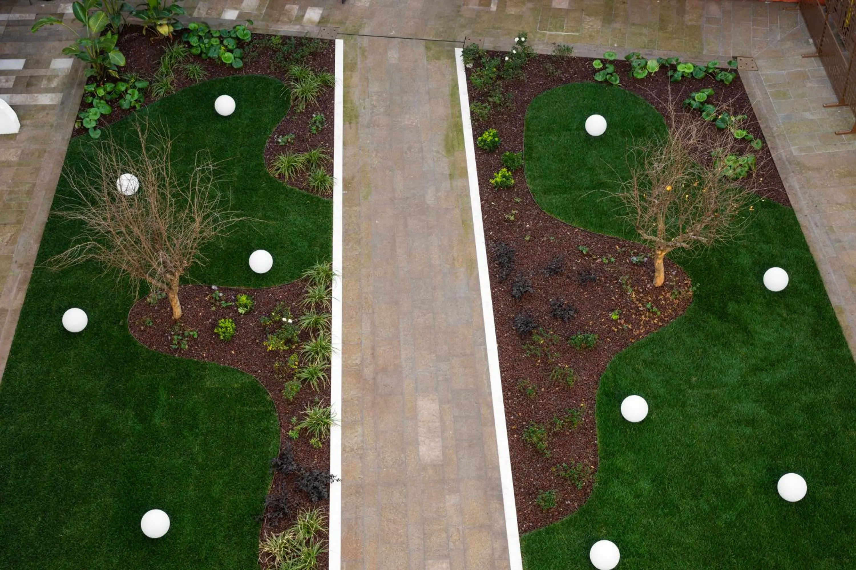 Garden in Hotel Villa Viridia