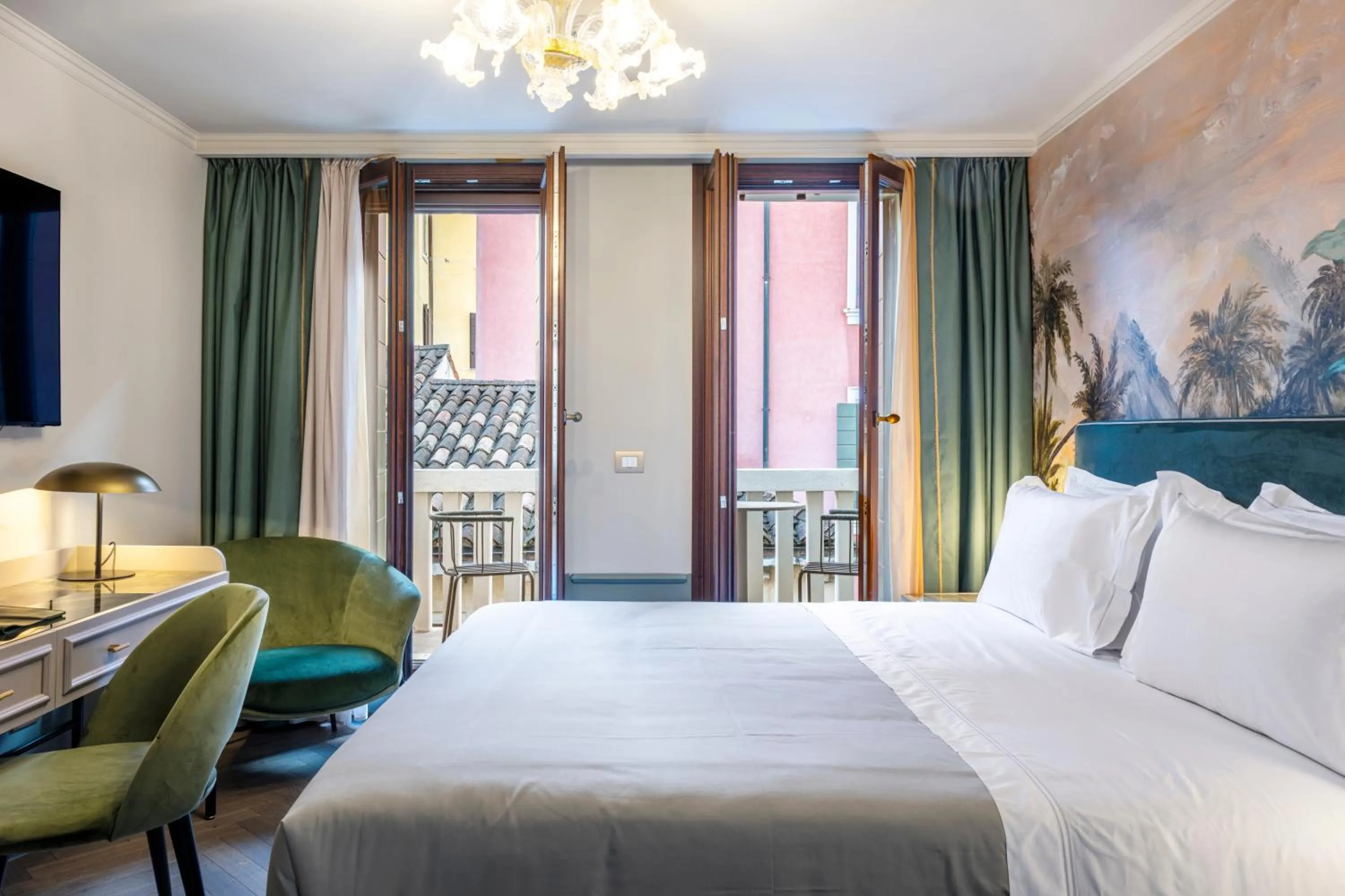 Bed in Hotel Villa Viridia