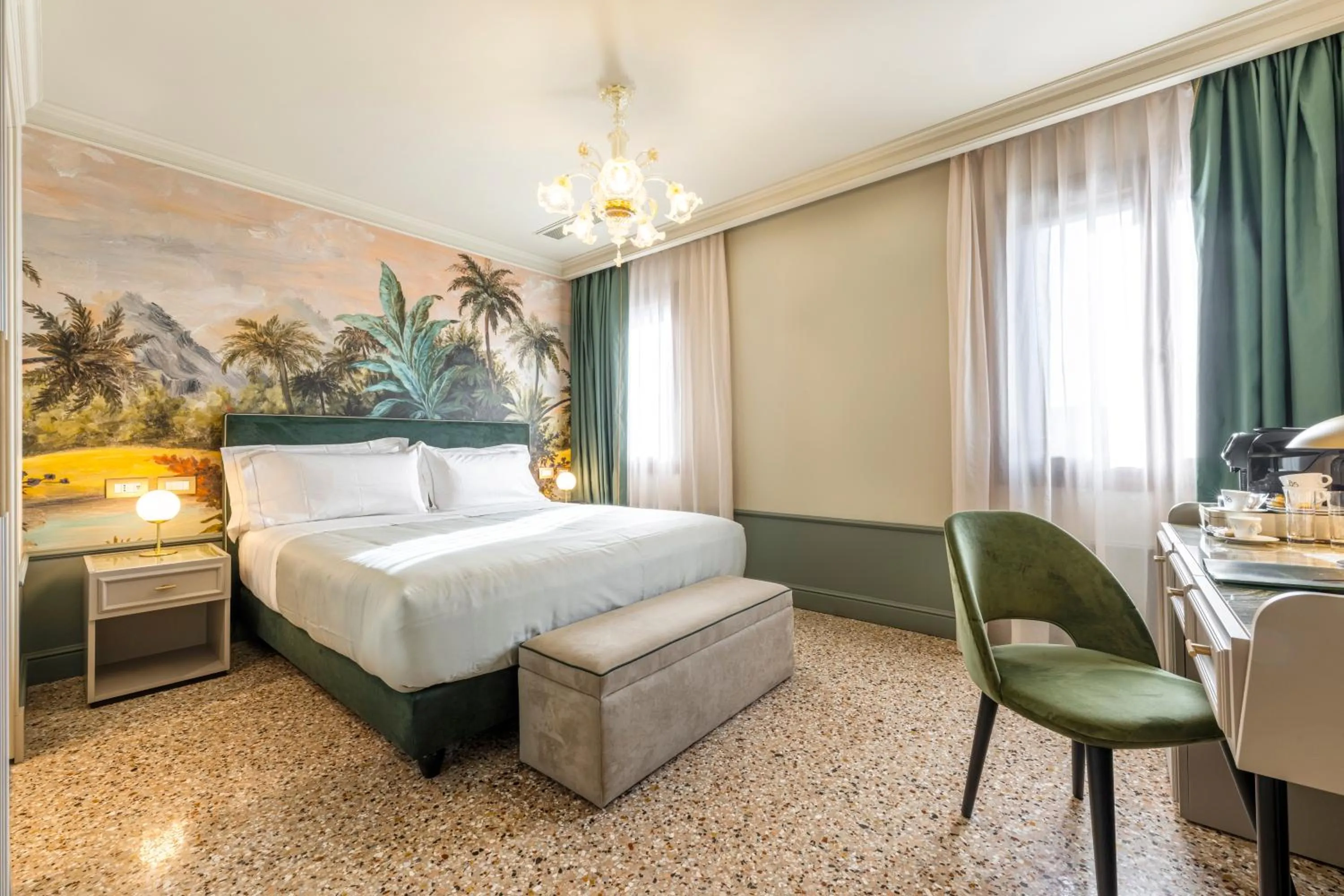 Bed in Hotel Villa Viridia