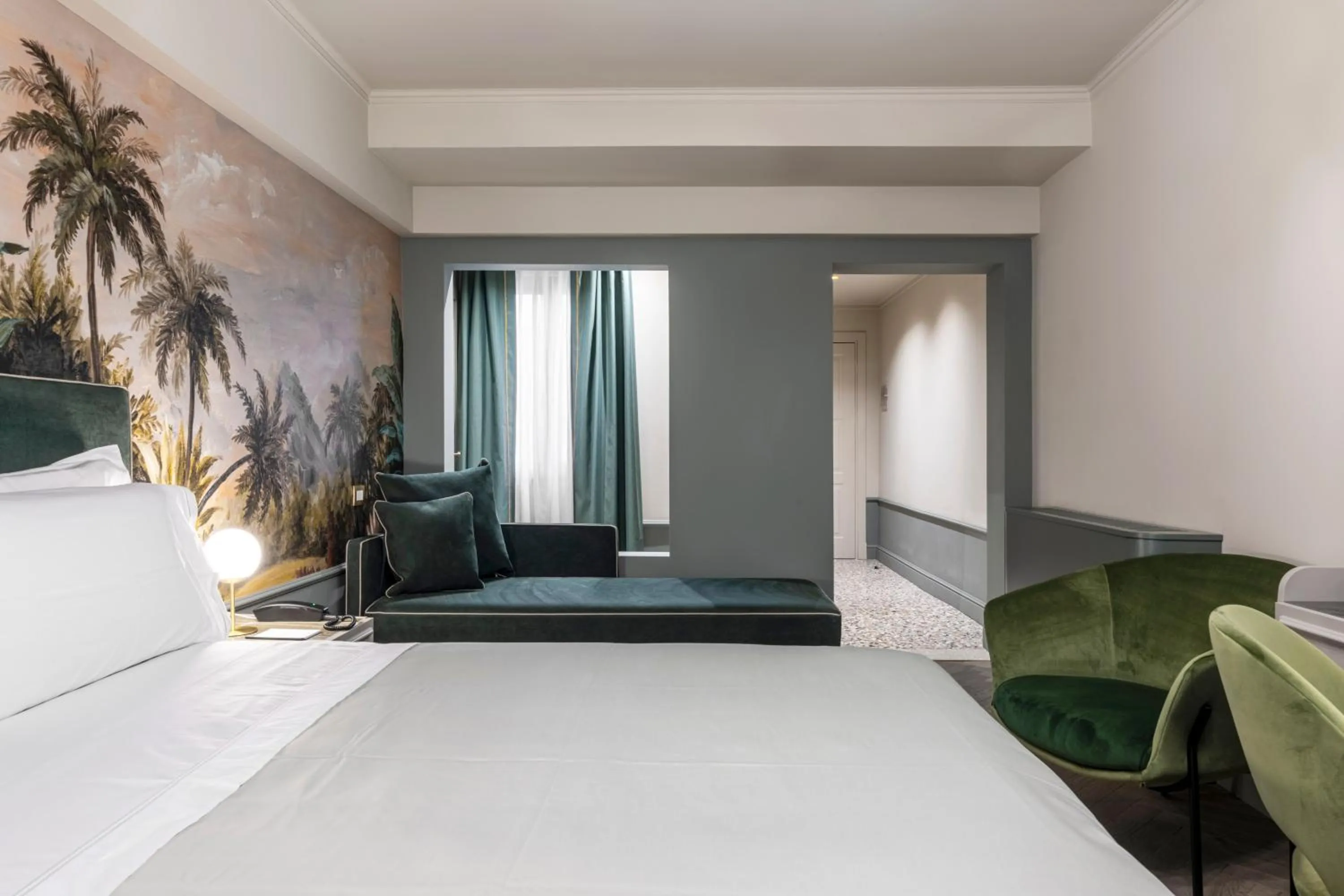 Bed in Hotel Villa Viridia