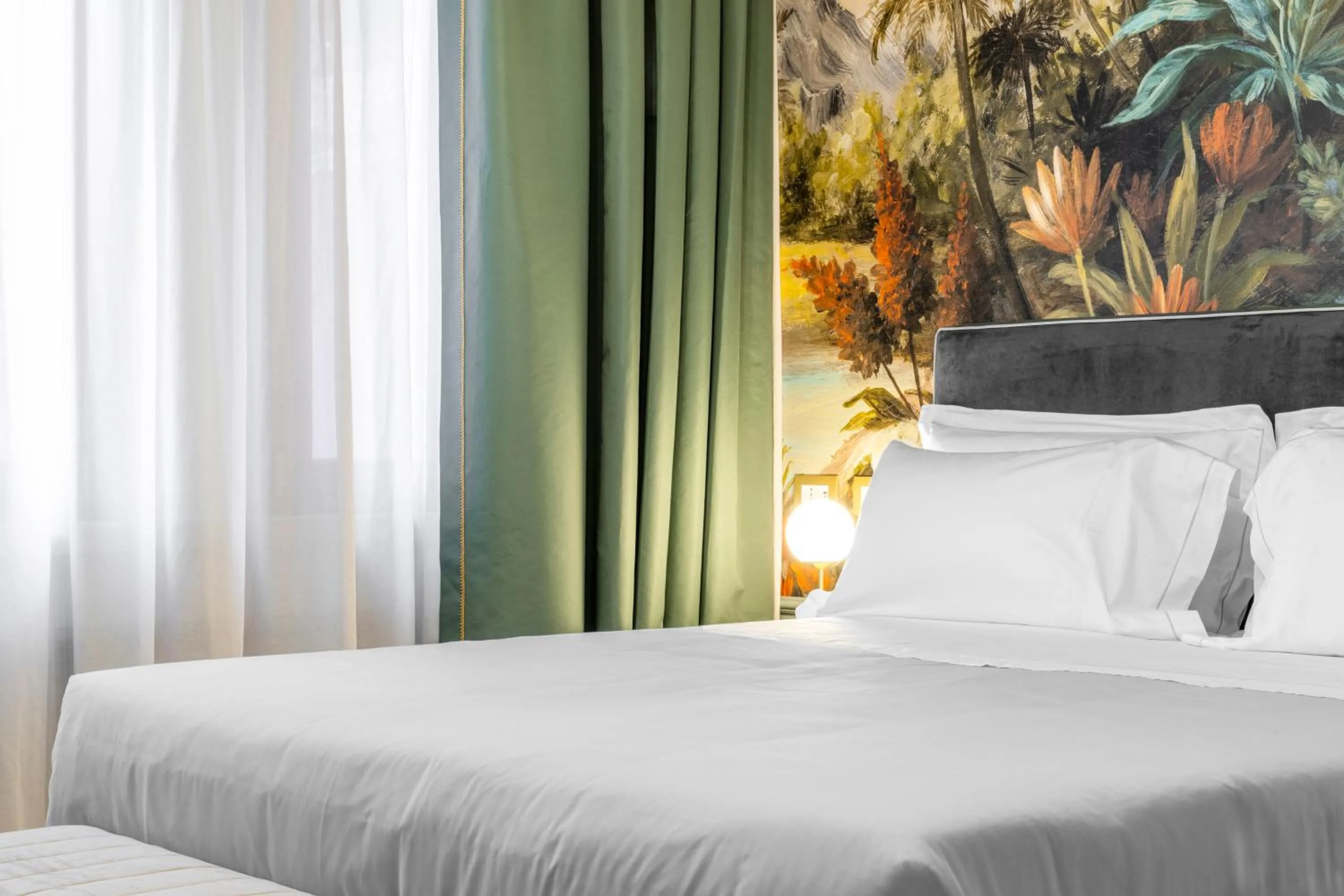 Bed in Hotel Villa Viridia