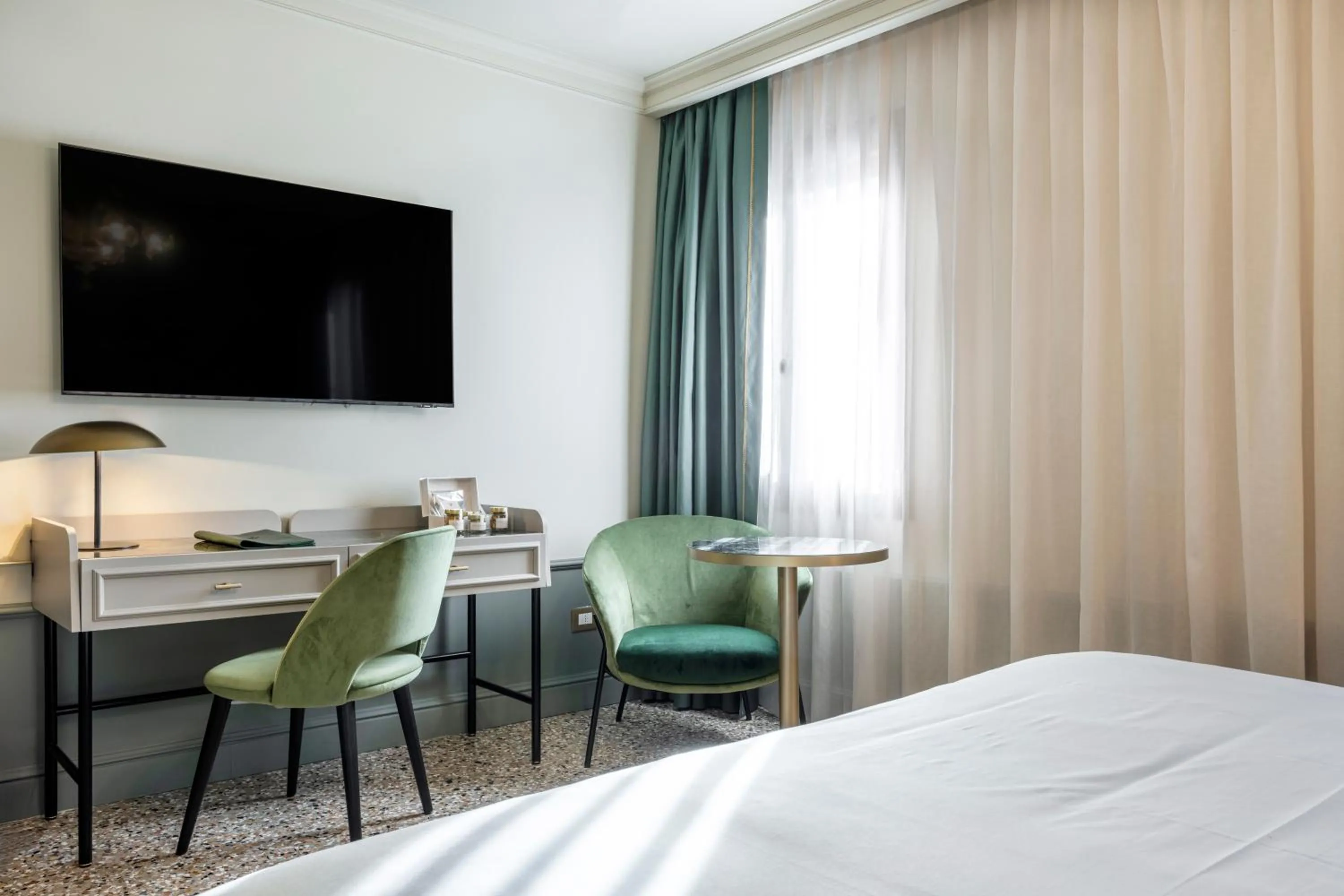 Bed in Hotel Villa Viridia