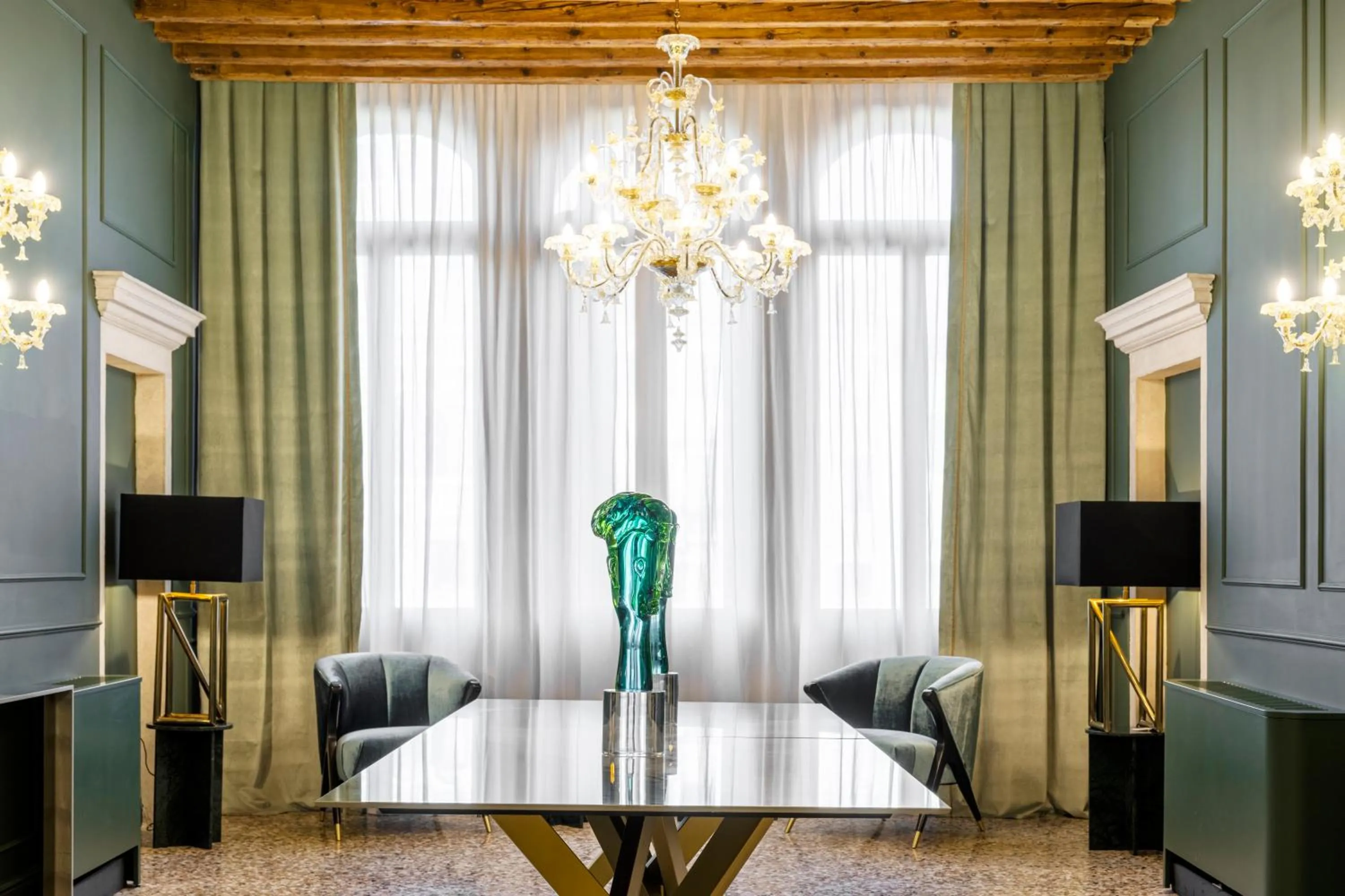 Living room in Hotel Villa Viridia