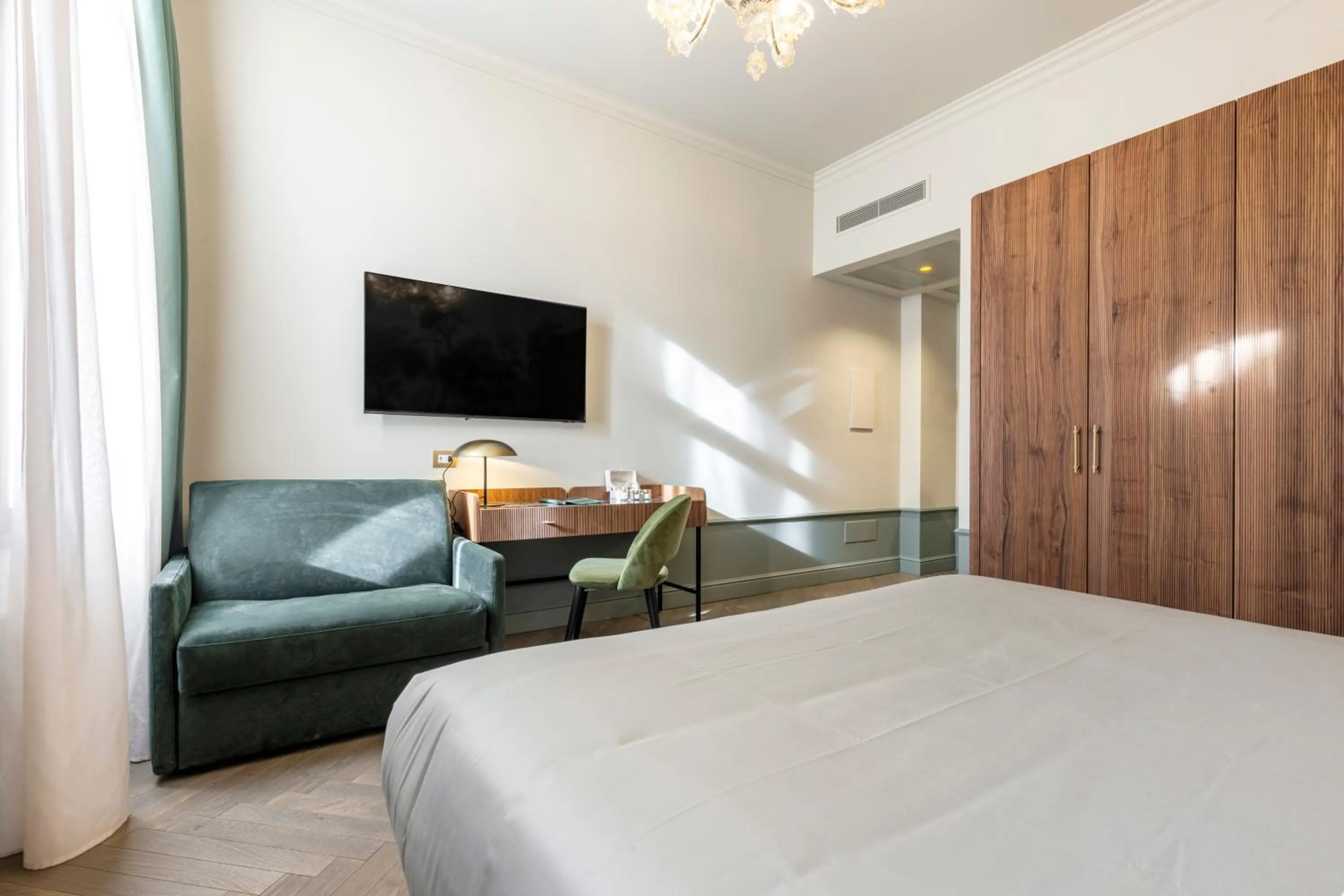 Bed in Hotel Villa Viridia