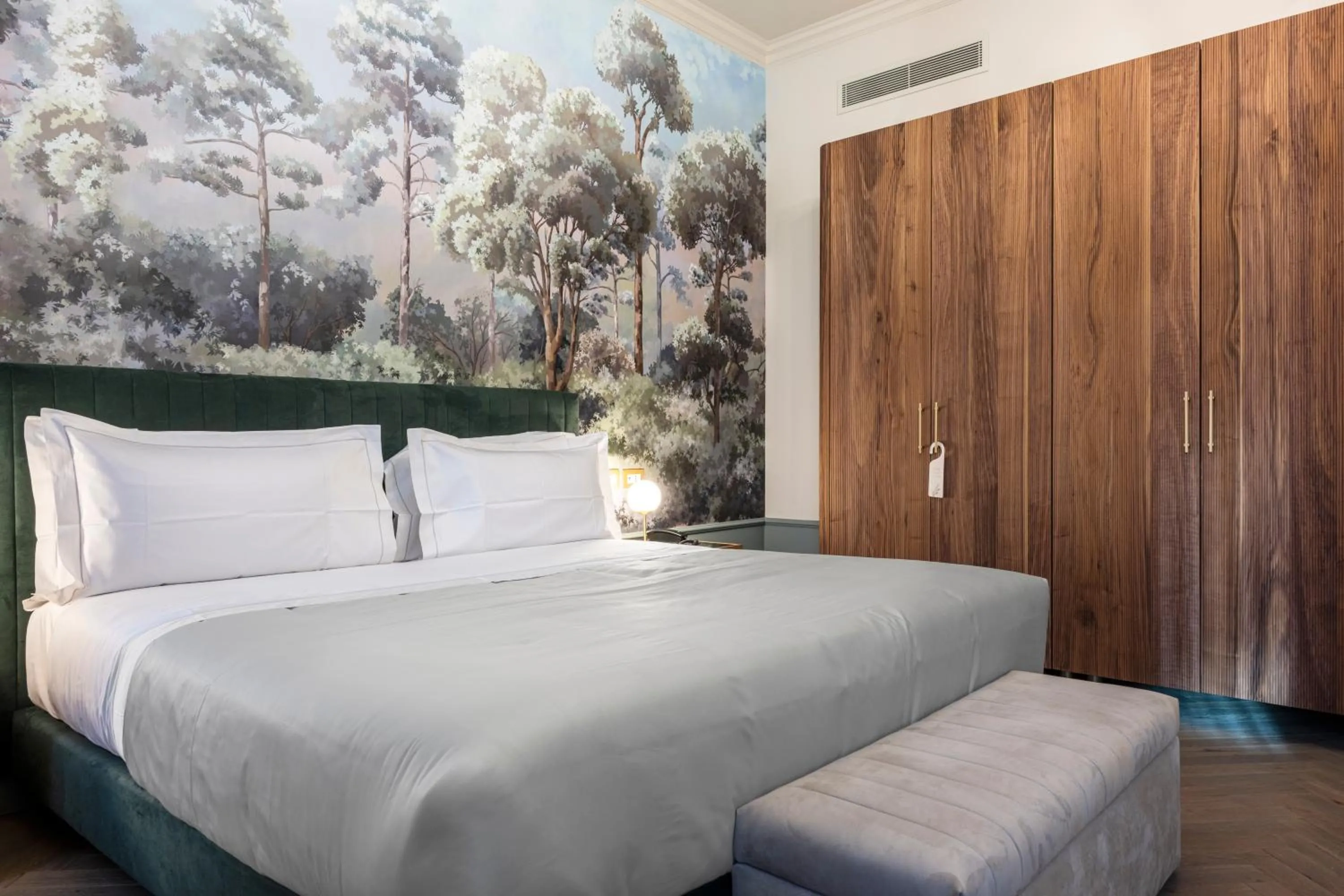 Bed in Hotel Villa Viridia
