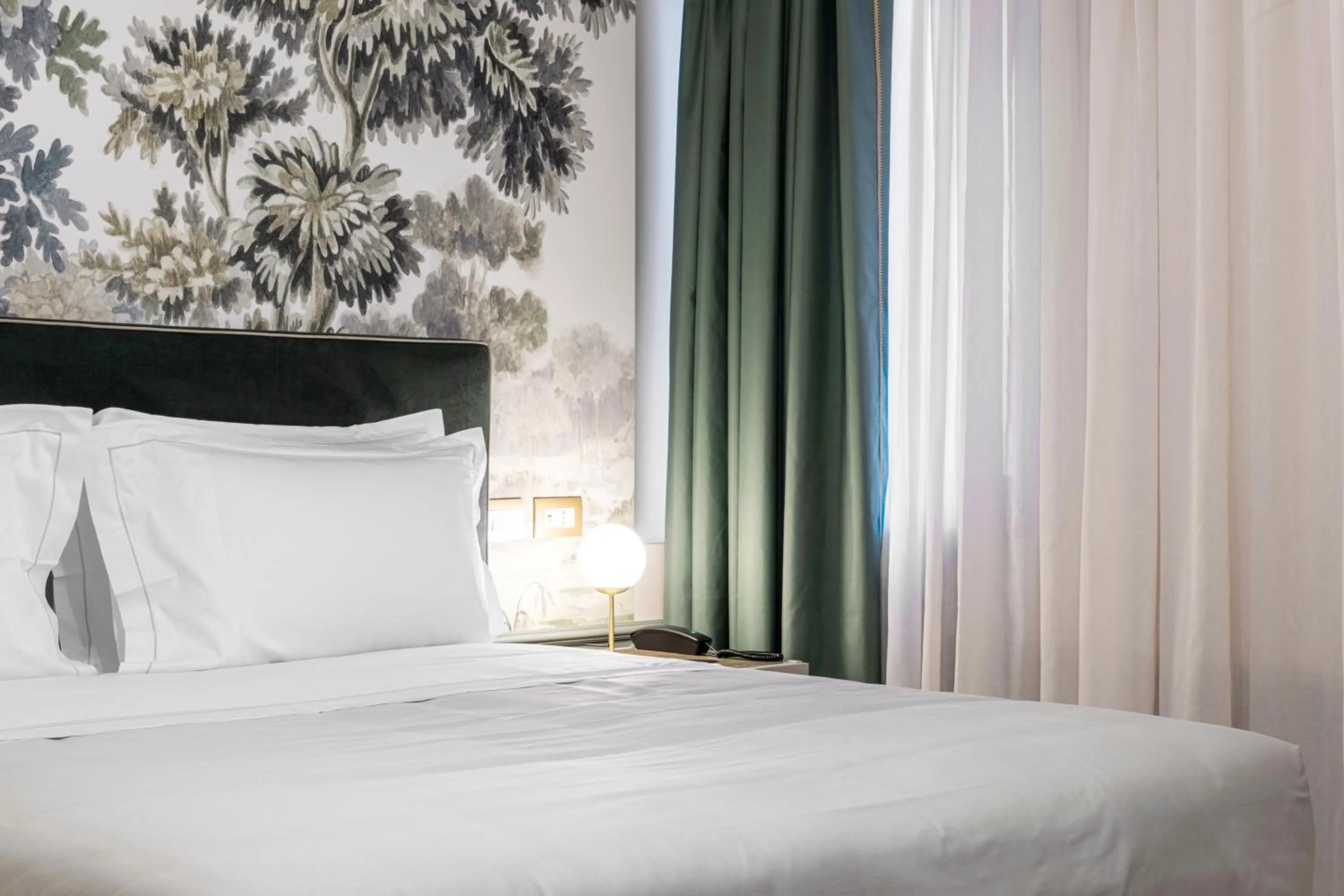 Bed in Hotel Villa Viridia