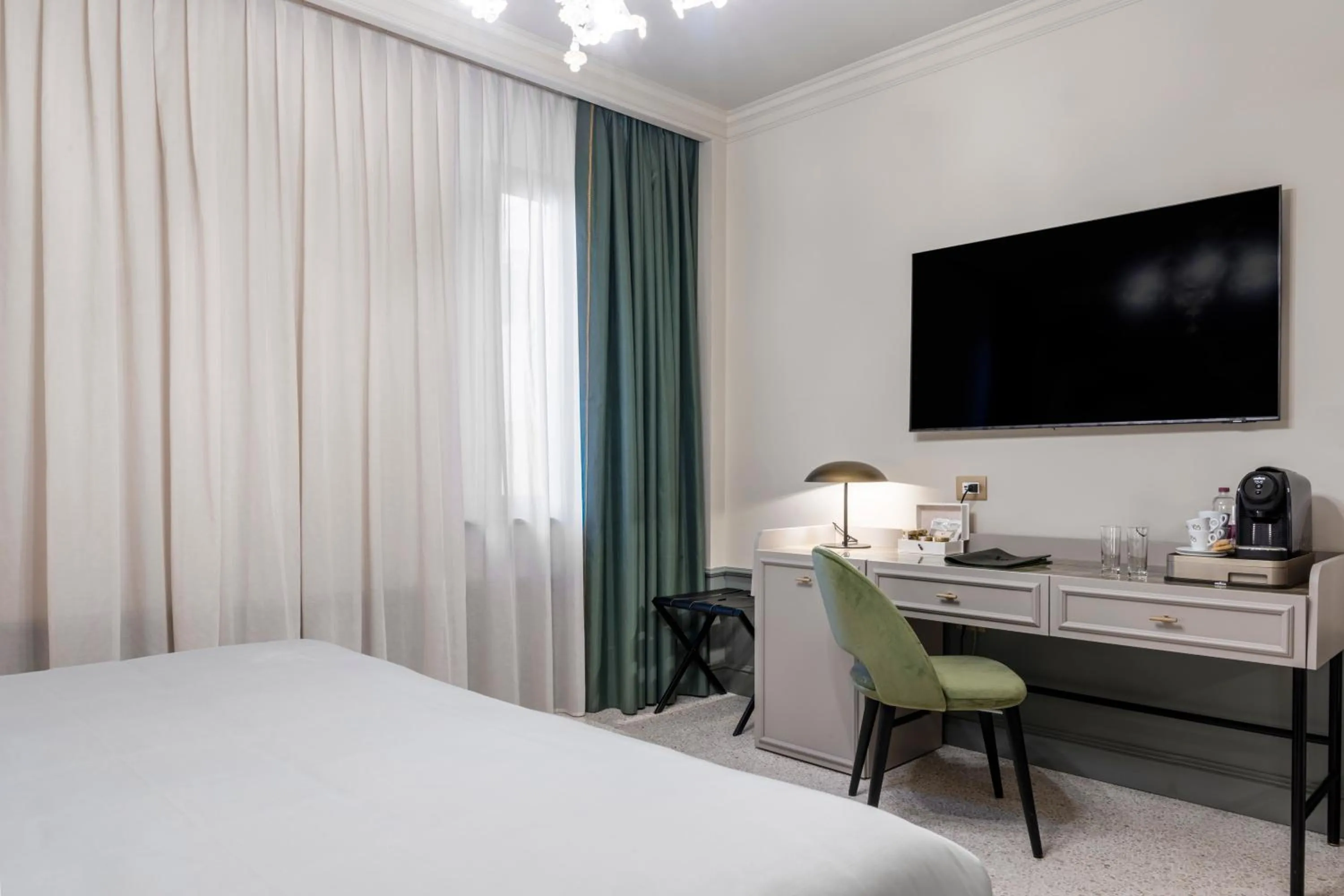 Bed in Hotel Villa Viridia