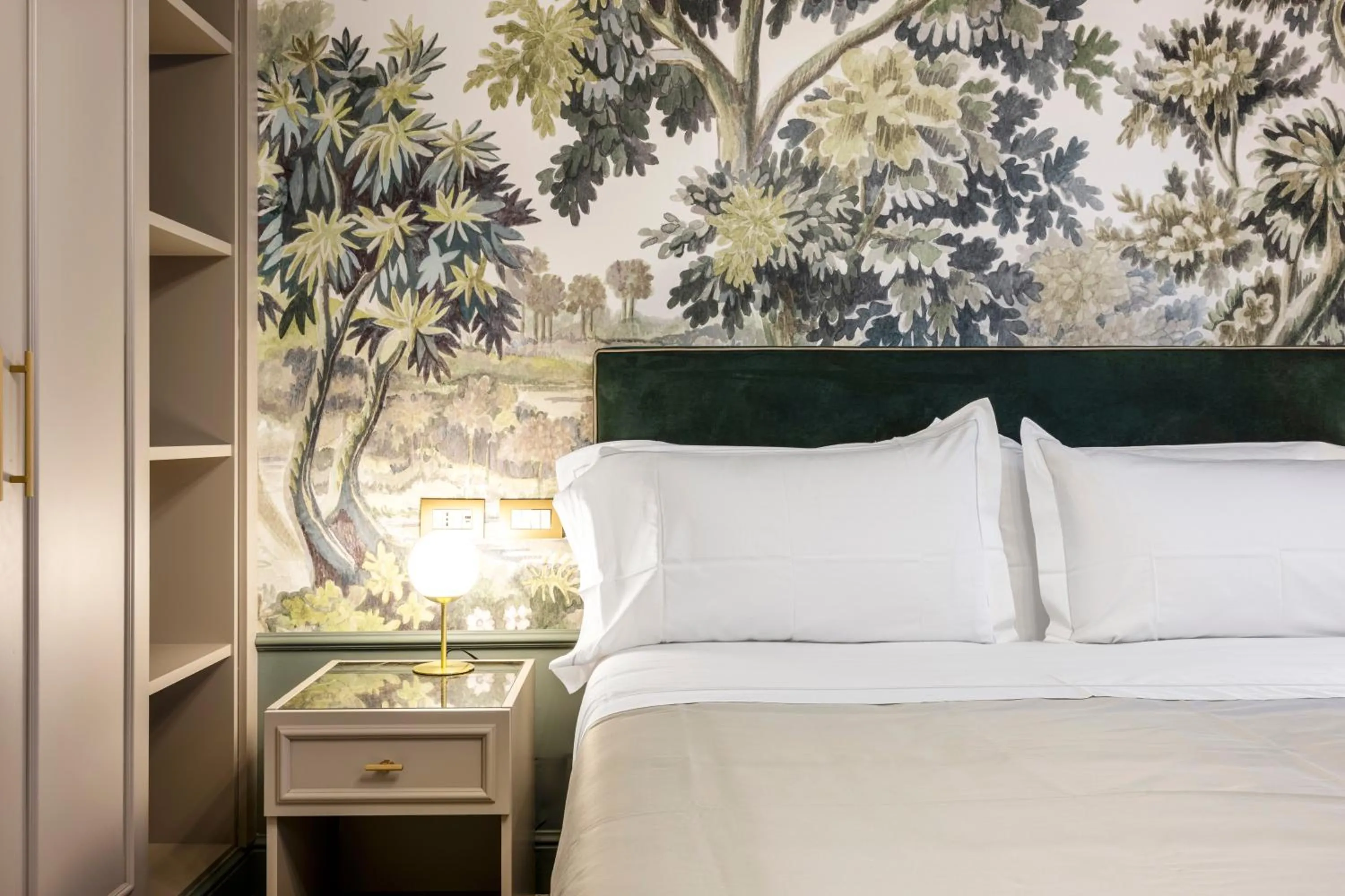 Bed in Hotel Villa Viridia