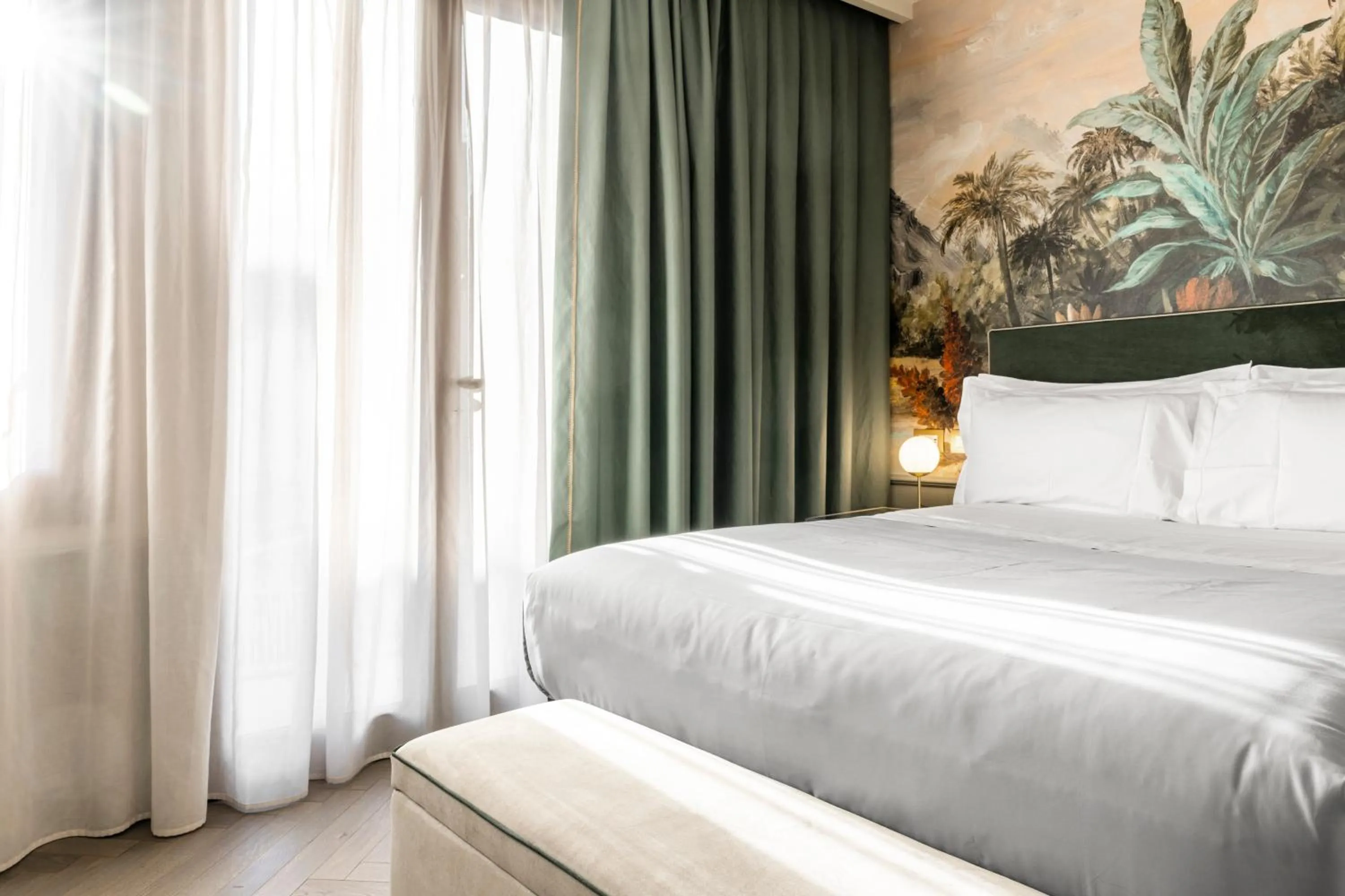 Bed in Hotel Villa Viridia