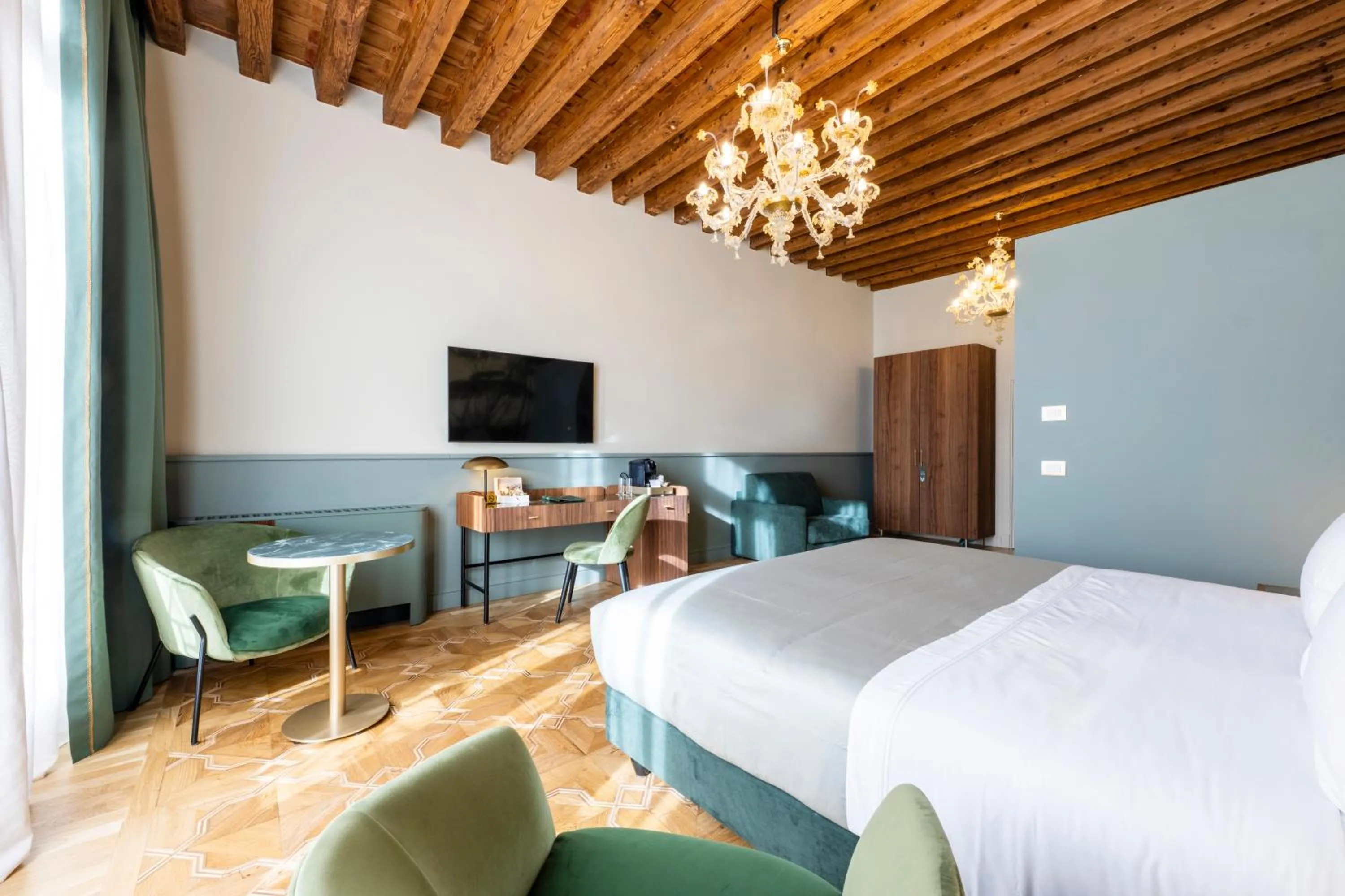 Bed in Hotel Villa Viridia