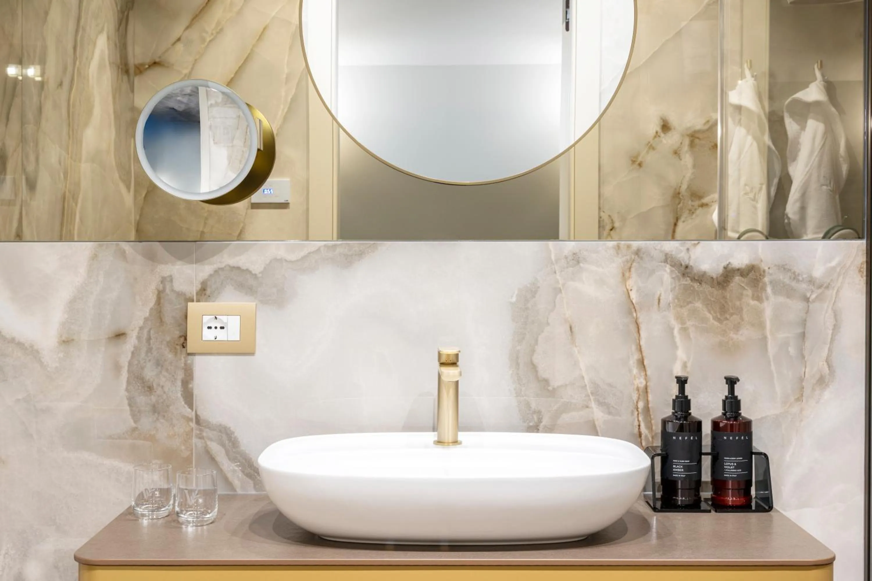 Bathroom in Hotel Villa Viridia