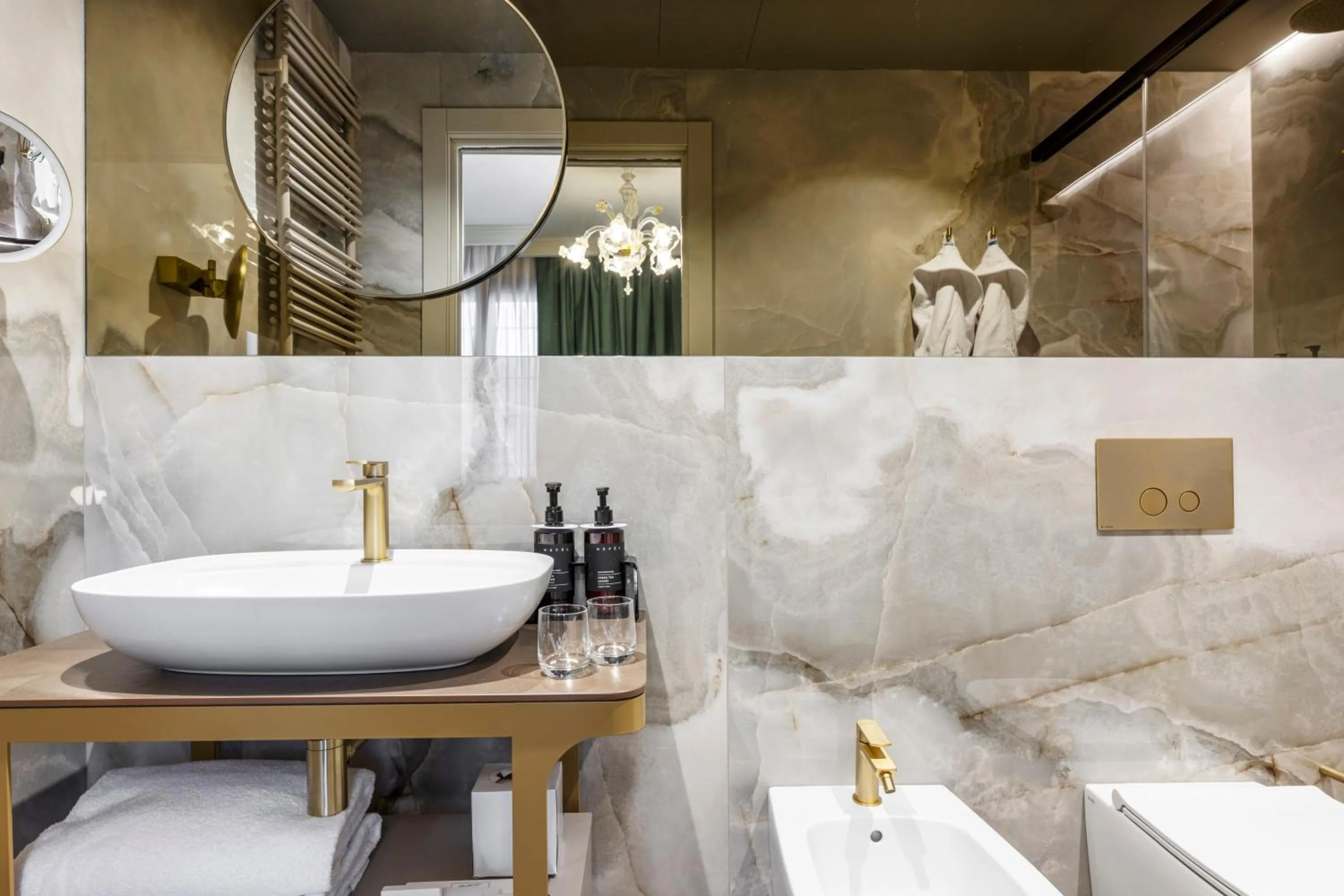 Bathroom in Hotel Villa Viridia