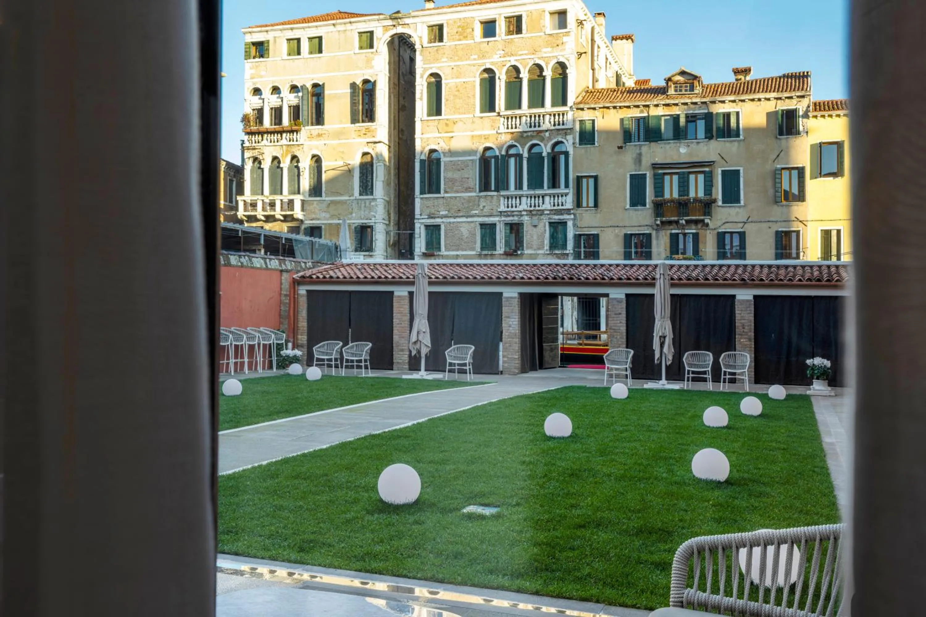 Garden in Hotel Villa Viridia