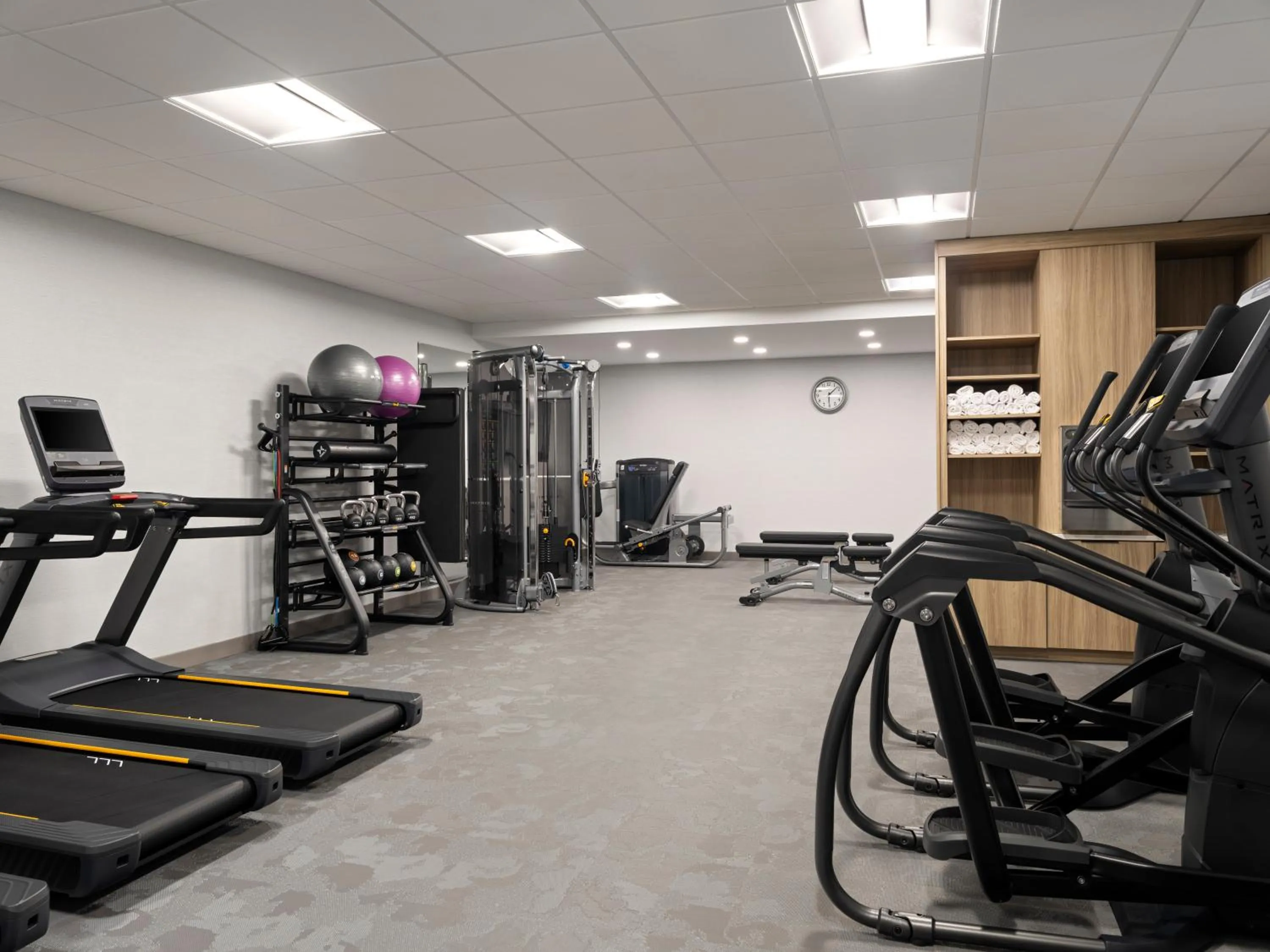Fitness centre/facilities in TownePlace Suites by Marriott Corbin