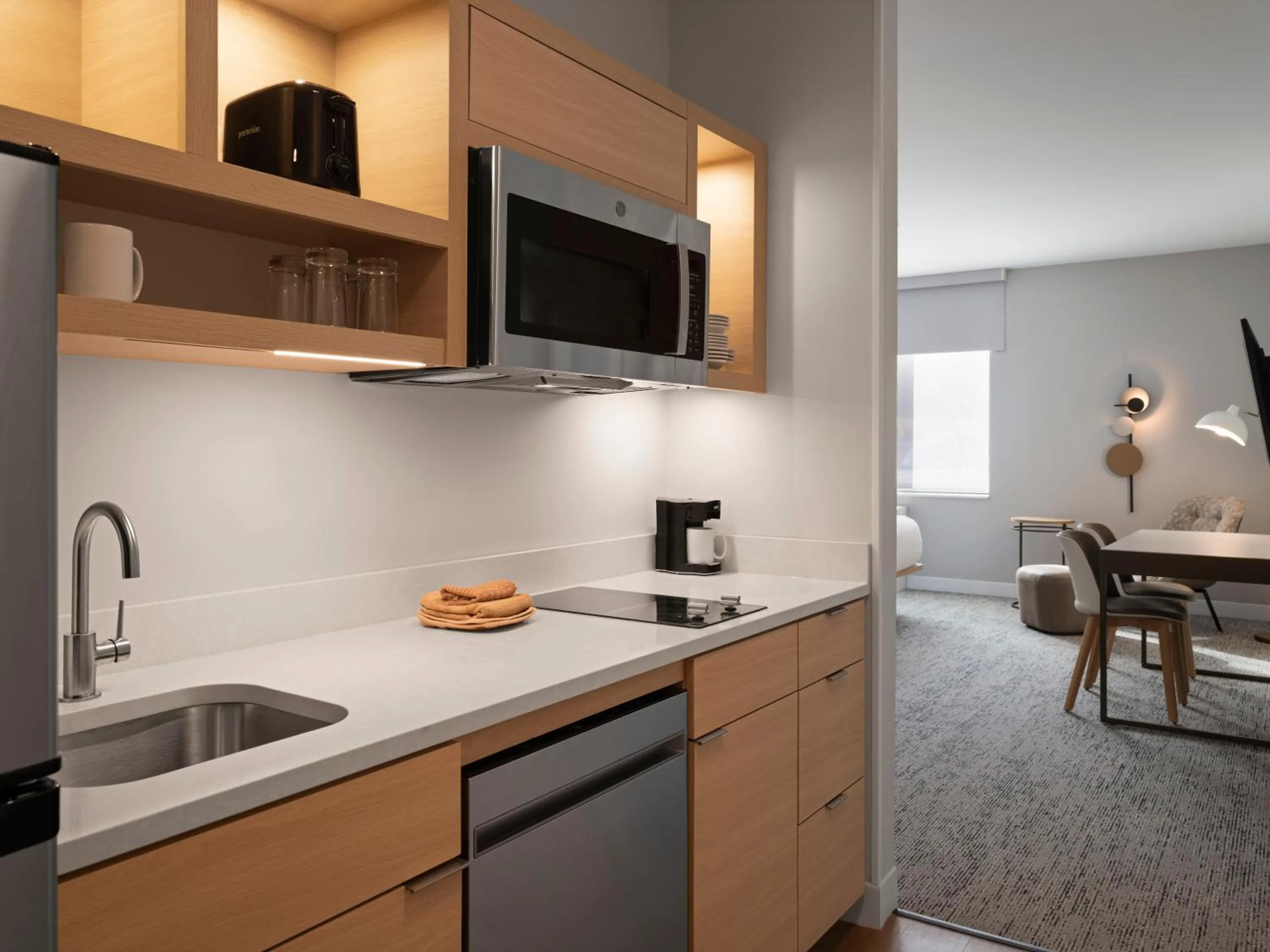 kitchen in TownePlace Suites by Marriott Corbin