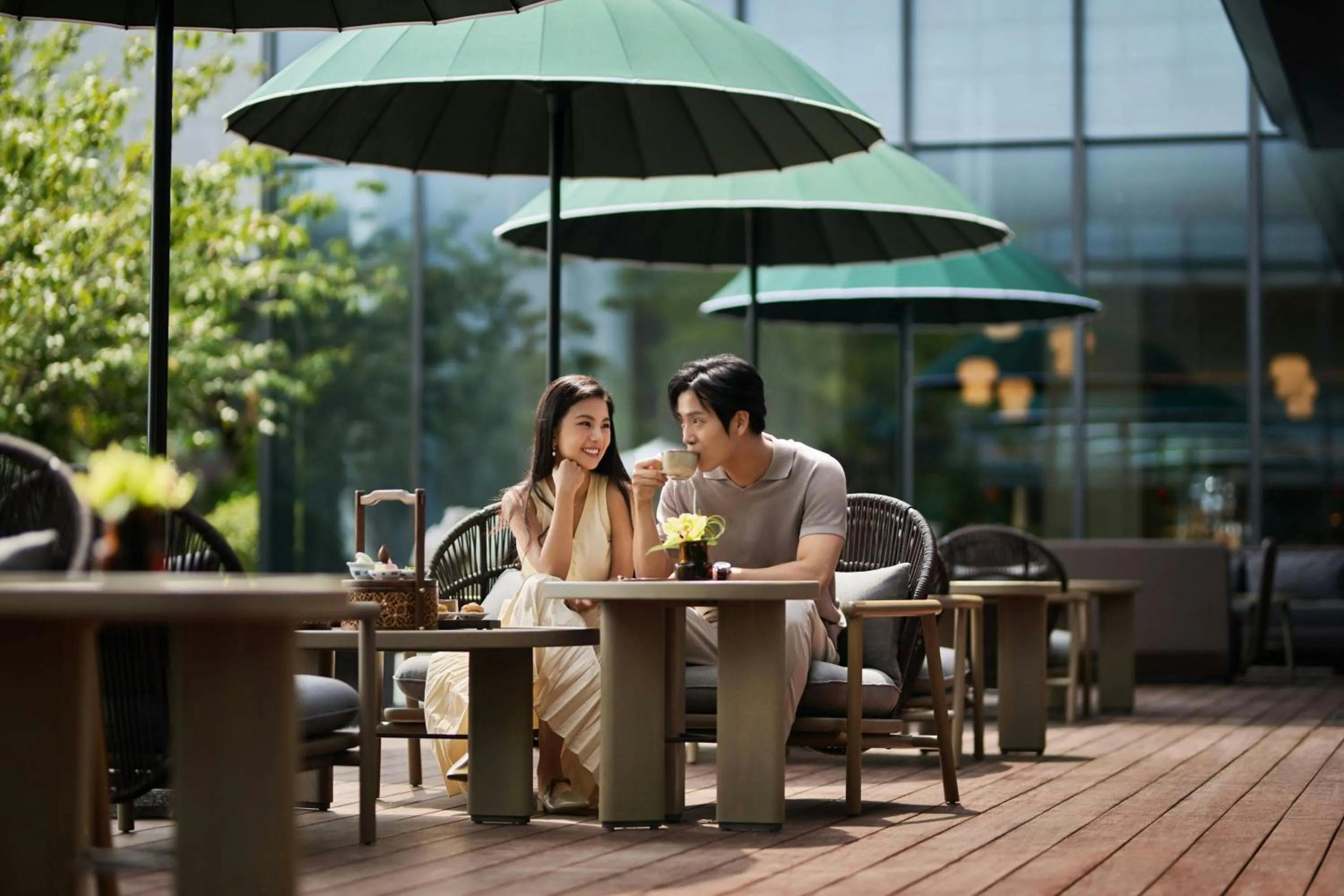Restaurant/places to eat in Suzhou Marriott Hotel Yangcheng Lake