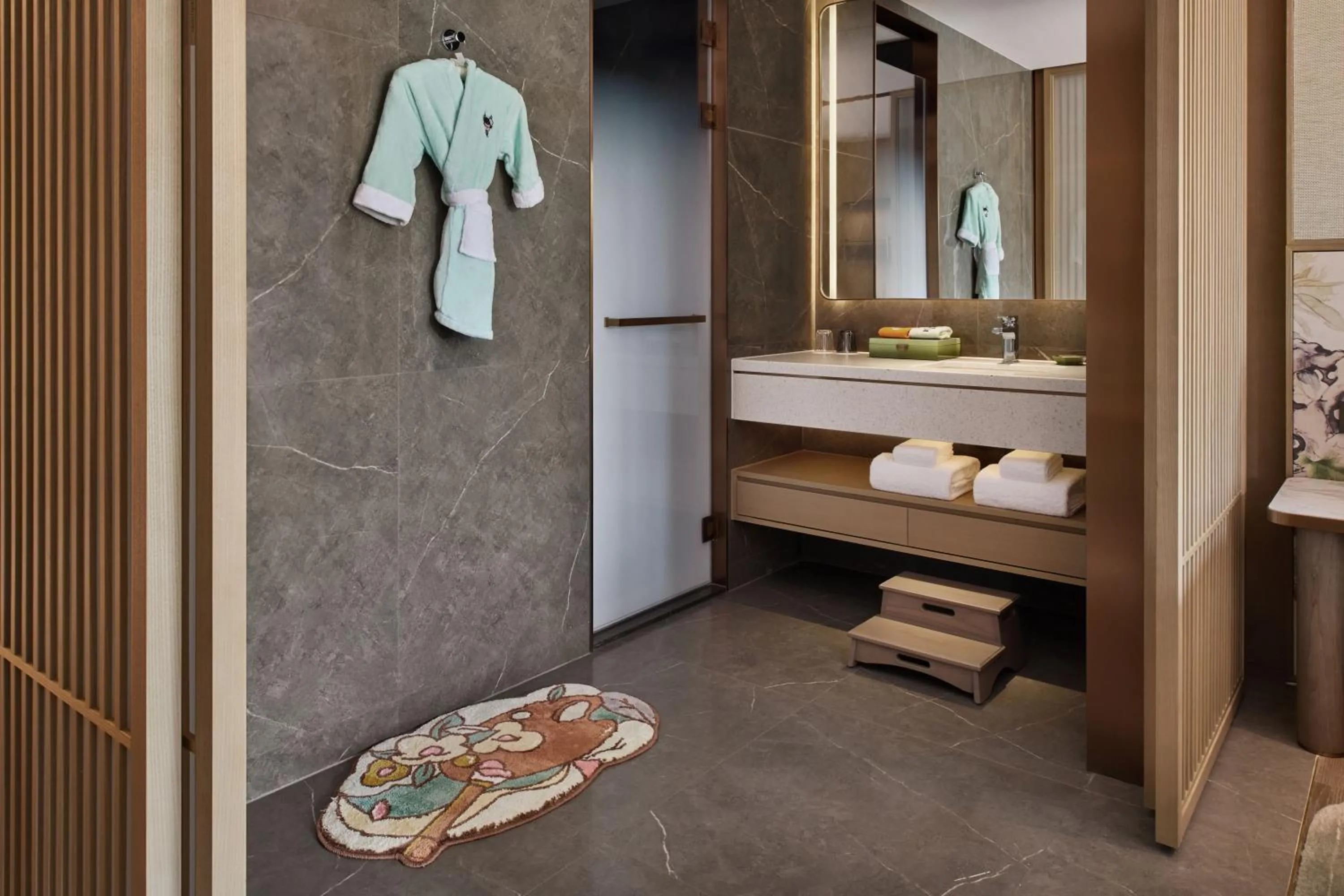 Bathroom in Suzhou Marriott Hotel Yangcheng Lake