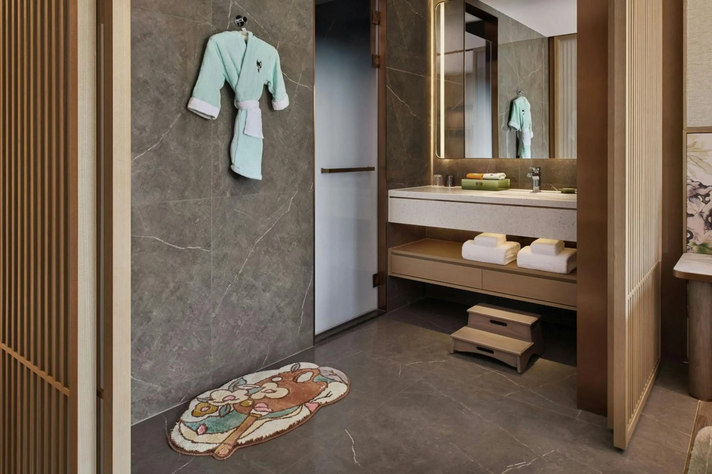 Bathroom in Suzhou Marriott Hotel Yangcheng Lake