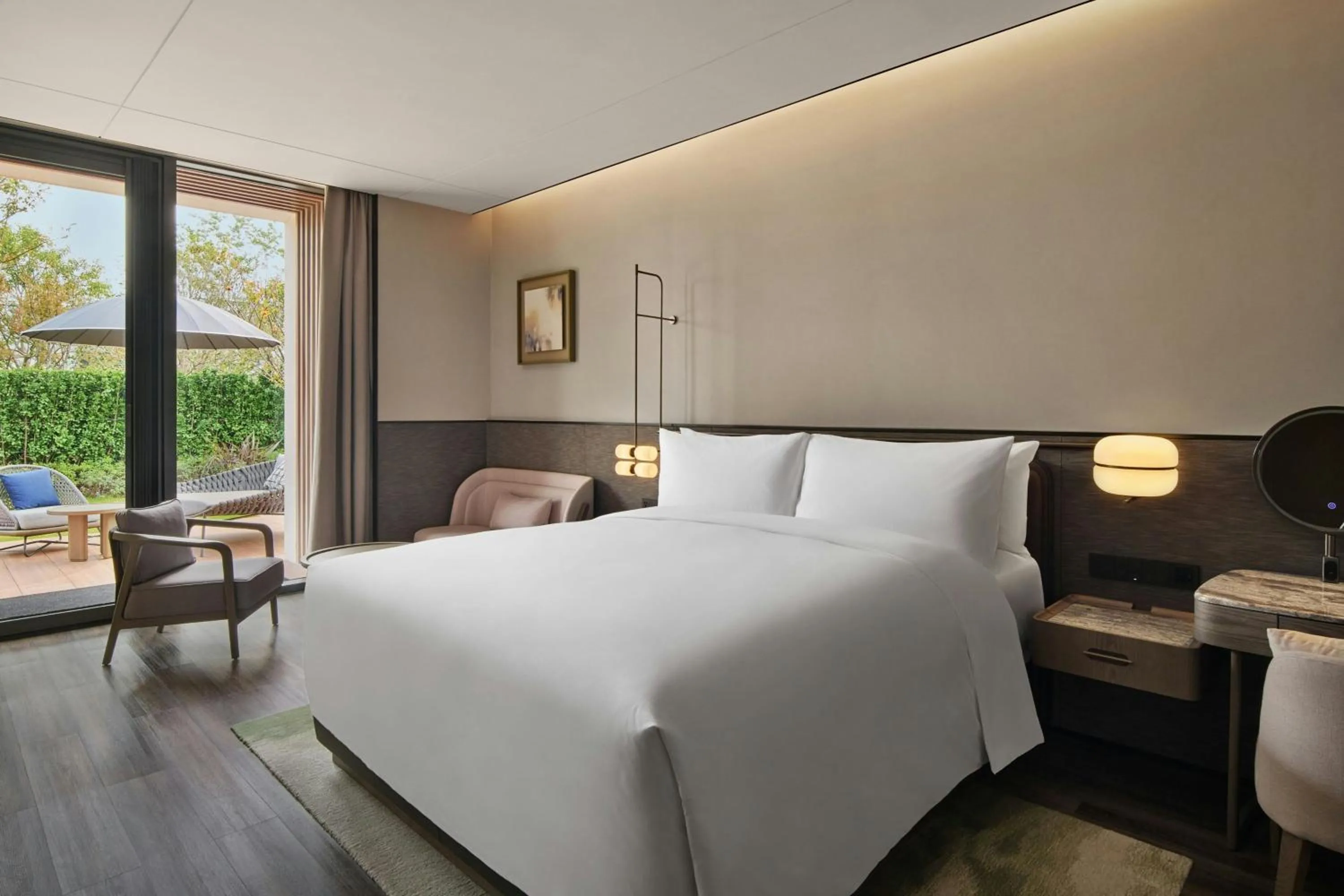 Other, Bed in Suzhou Marriott Hotel Yangcheng Lake