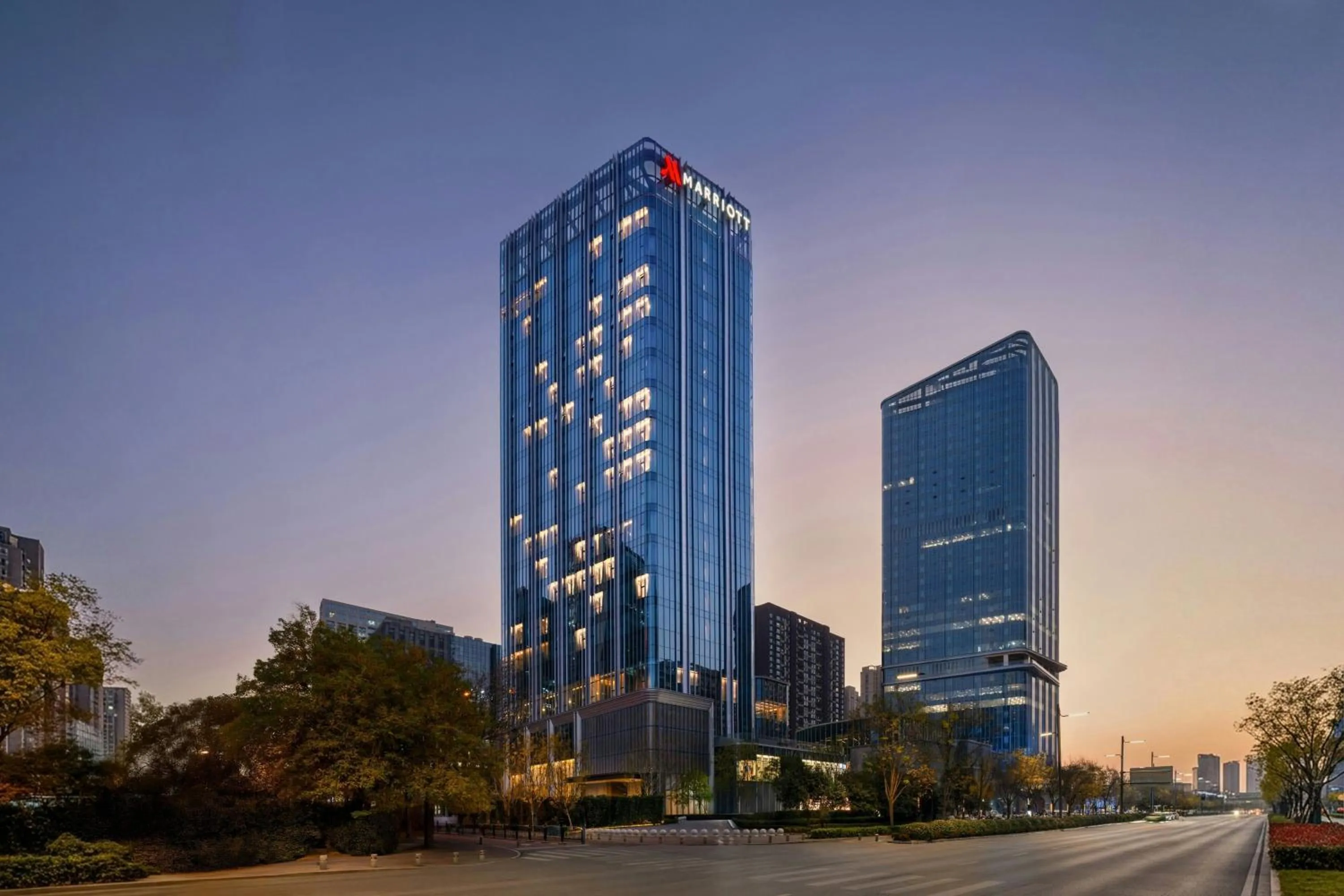 Property building in Xi'an Marriott Hotel High-Tech Zone