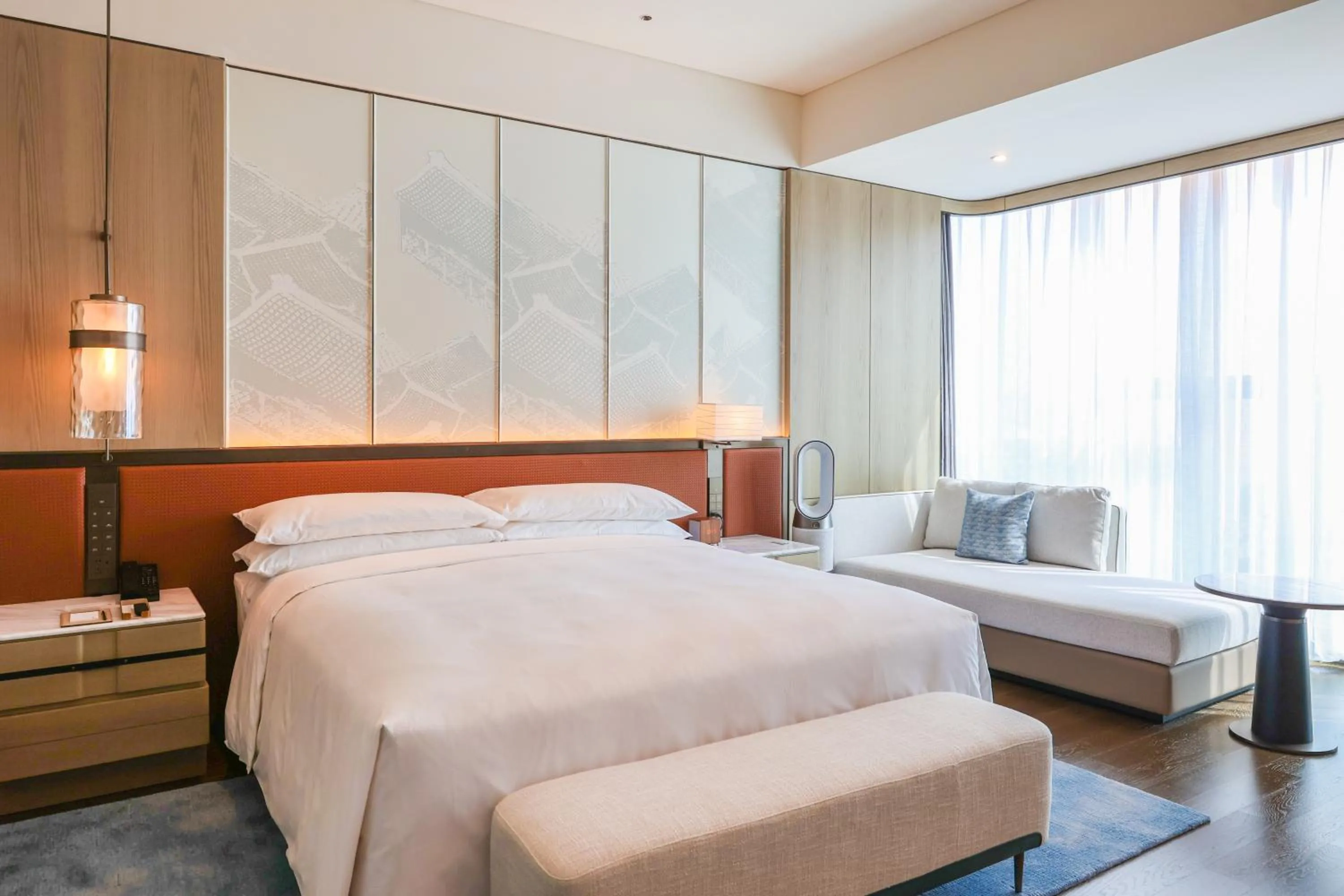 Bedroom, Bed in Xi'an Marriott Hotel High-Tech Zone