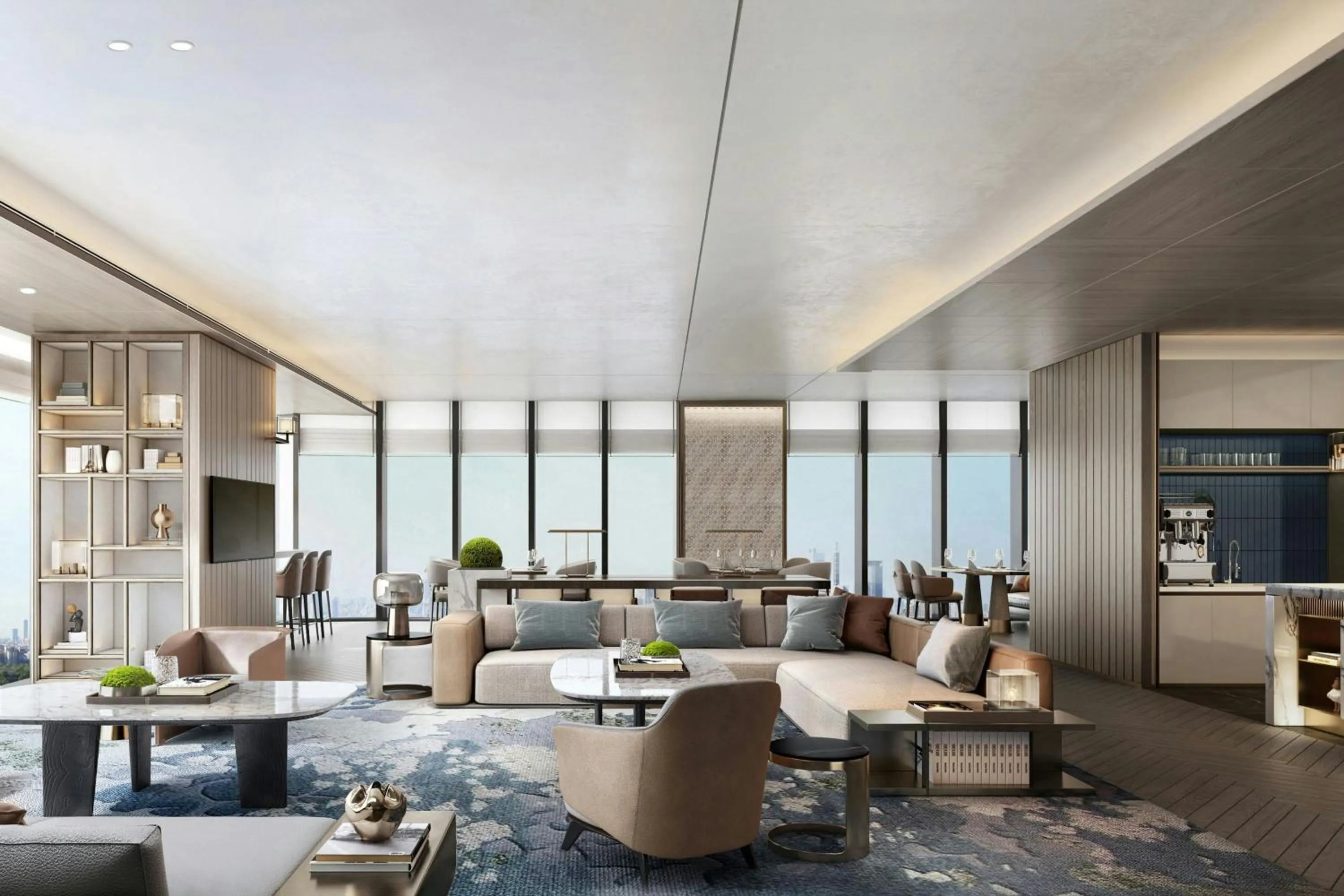 Lounge or bar in Xi'an Marriott Hotel High-Tech Zone