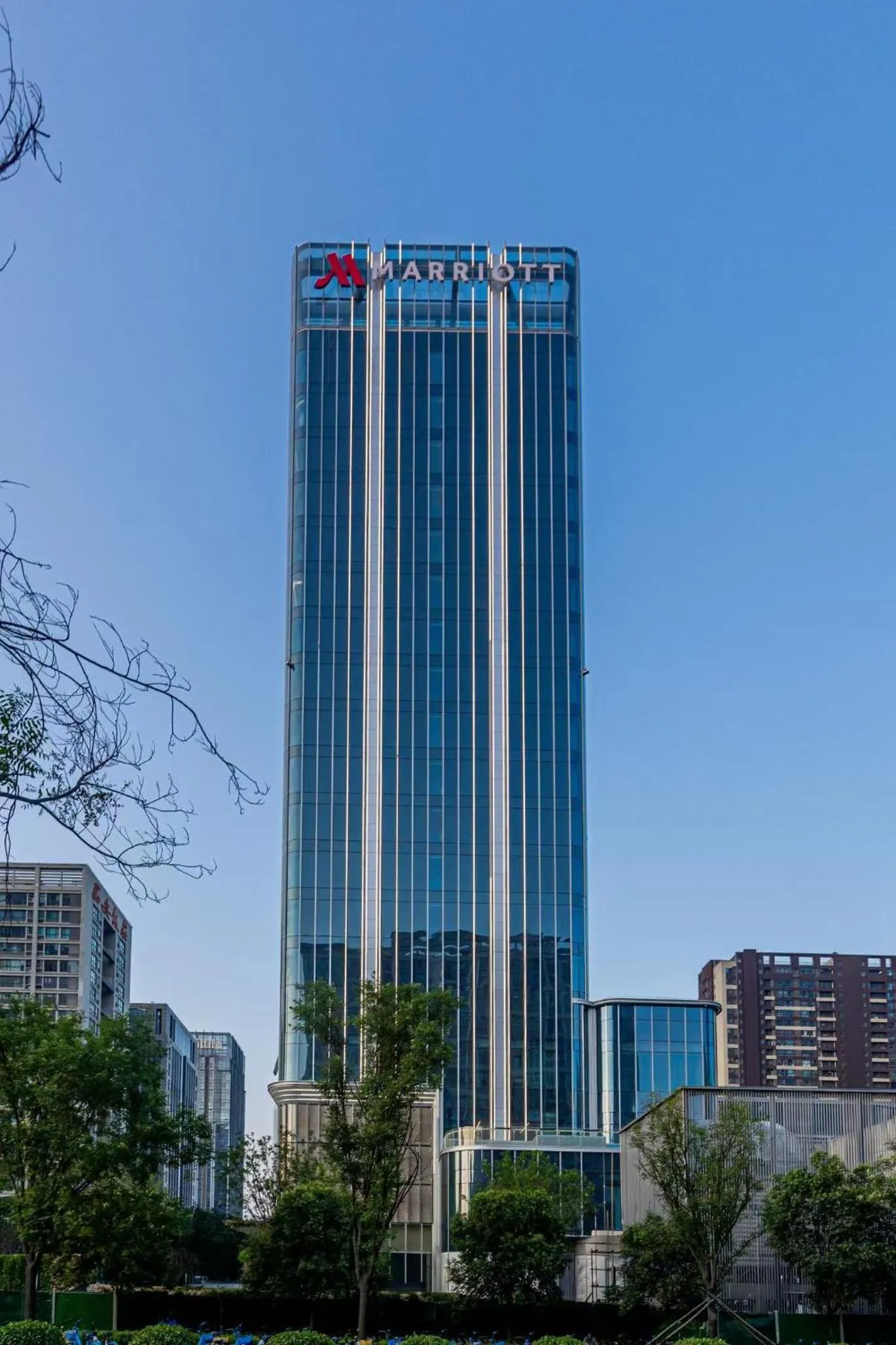 Property building in Xi'an Marriott Hotel High-Tech Zone