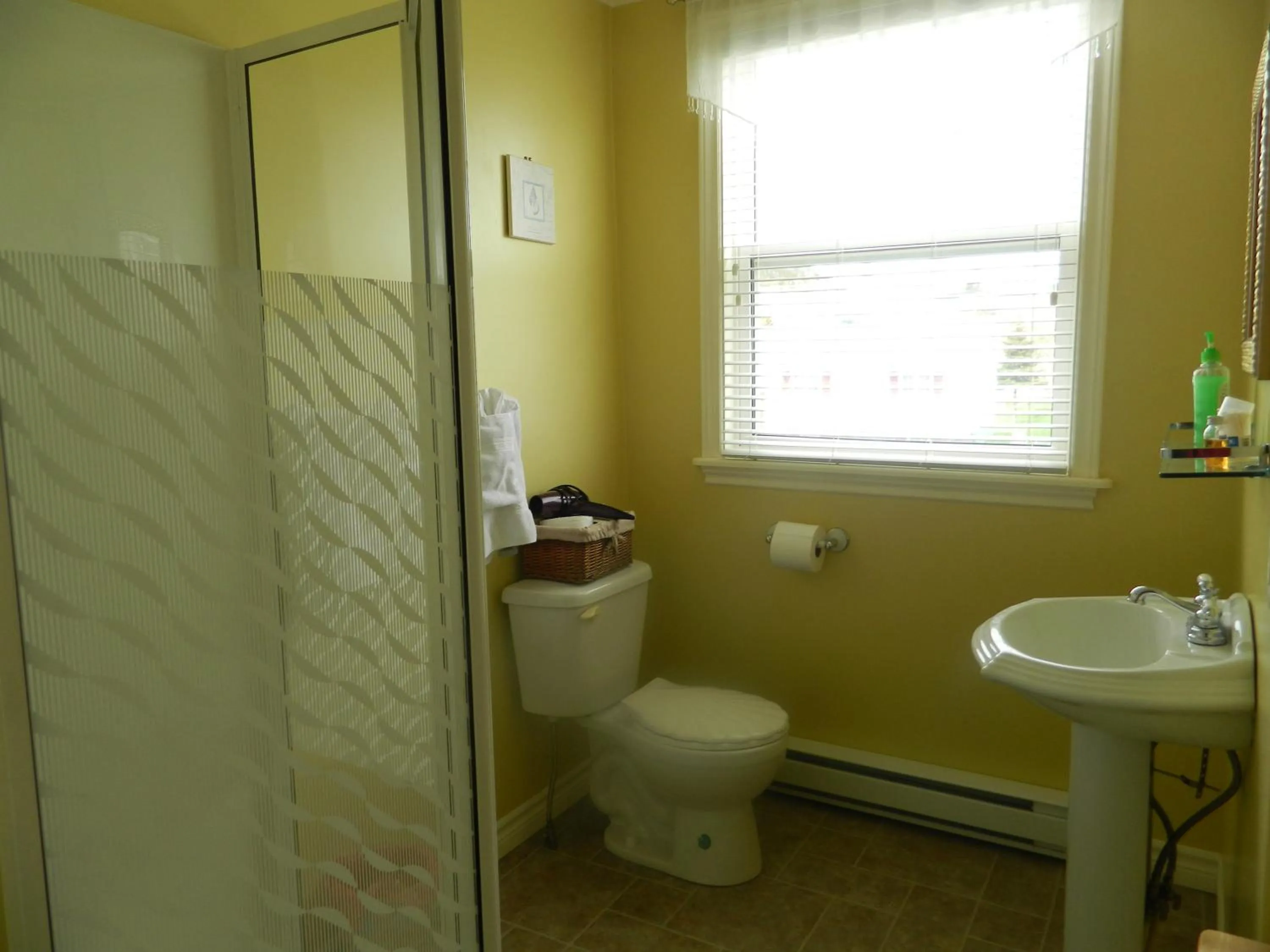 Shower in Whitsha Inn B&B