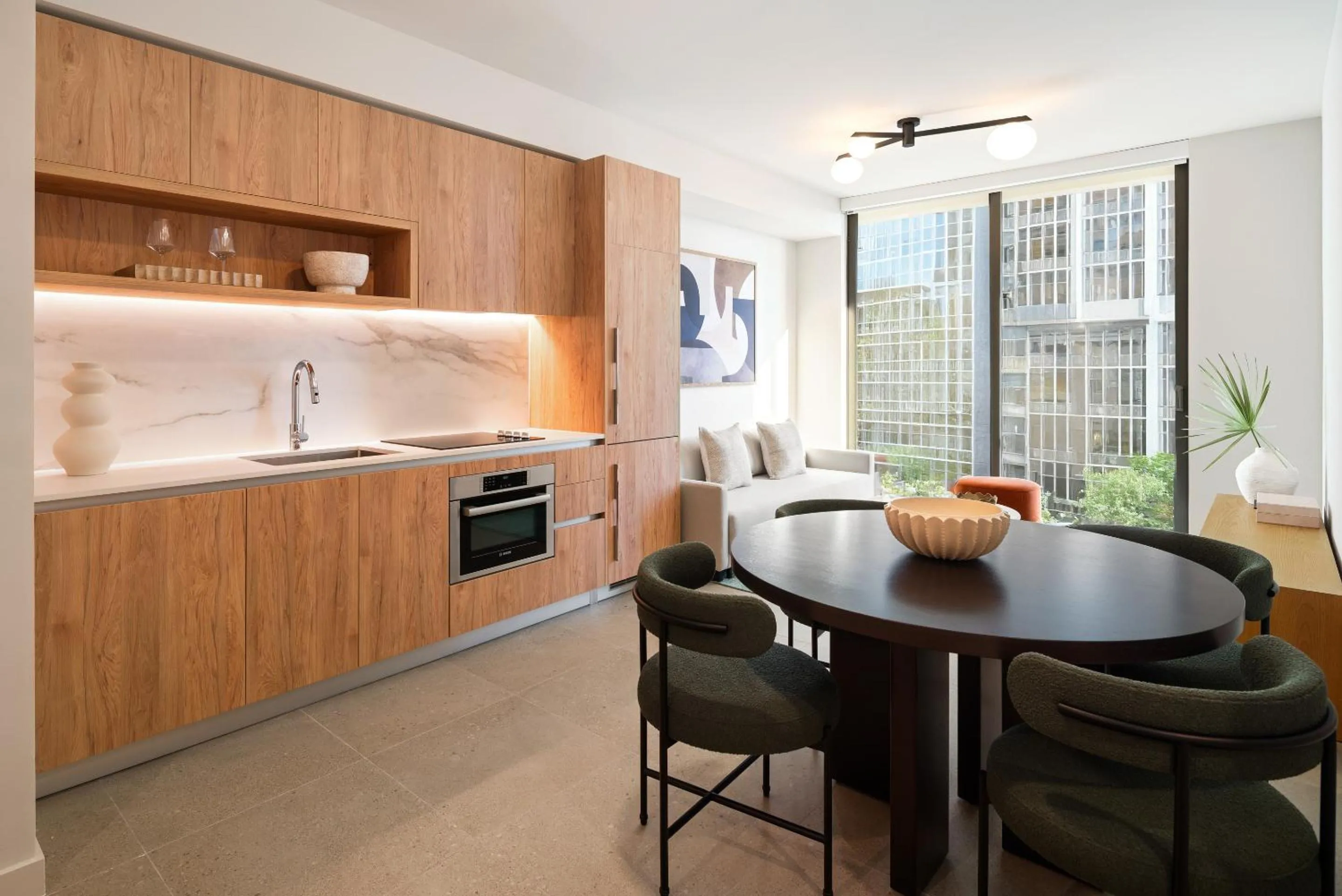 Kitchen or kitchenette in The Crosby Miami Worldcenter