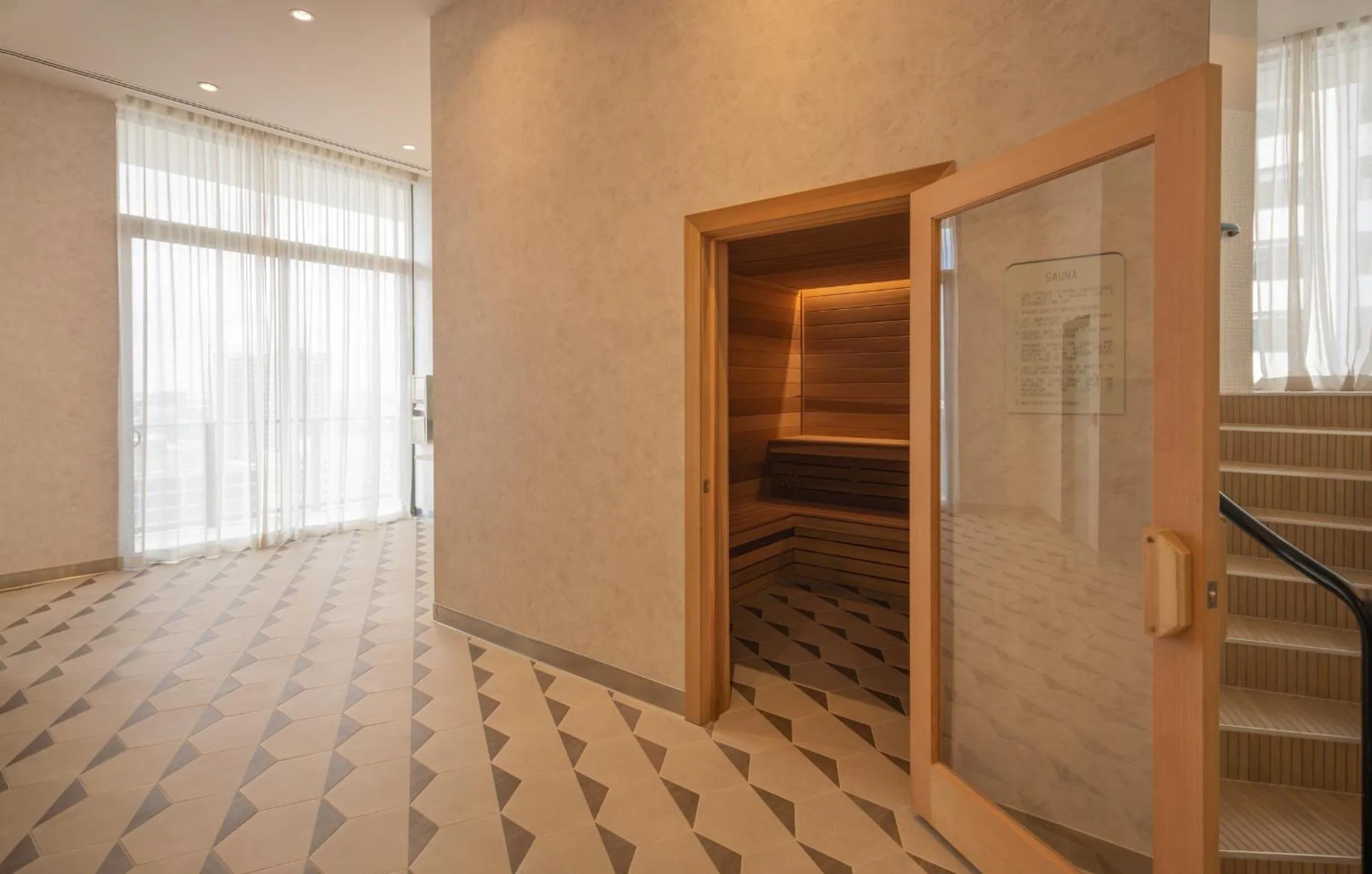 Sauna in The Crosby Miami Worldcenter