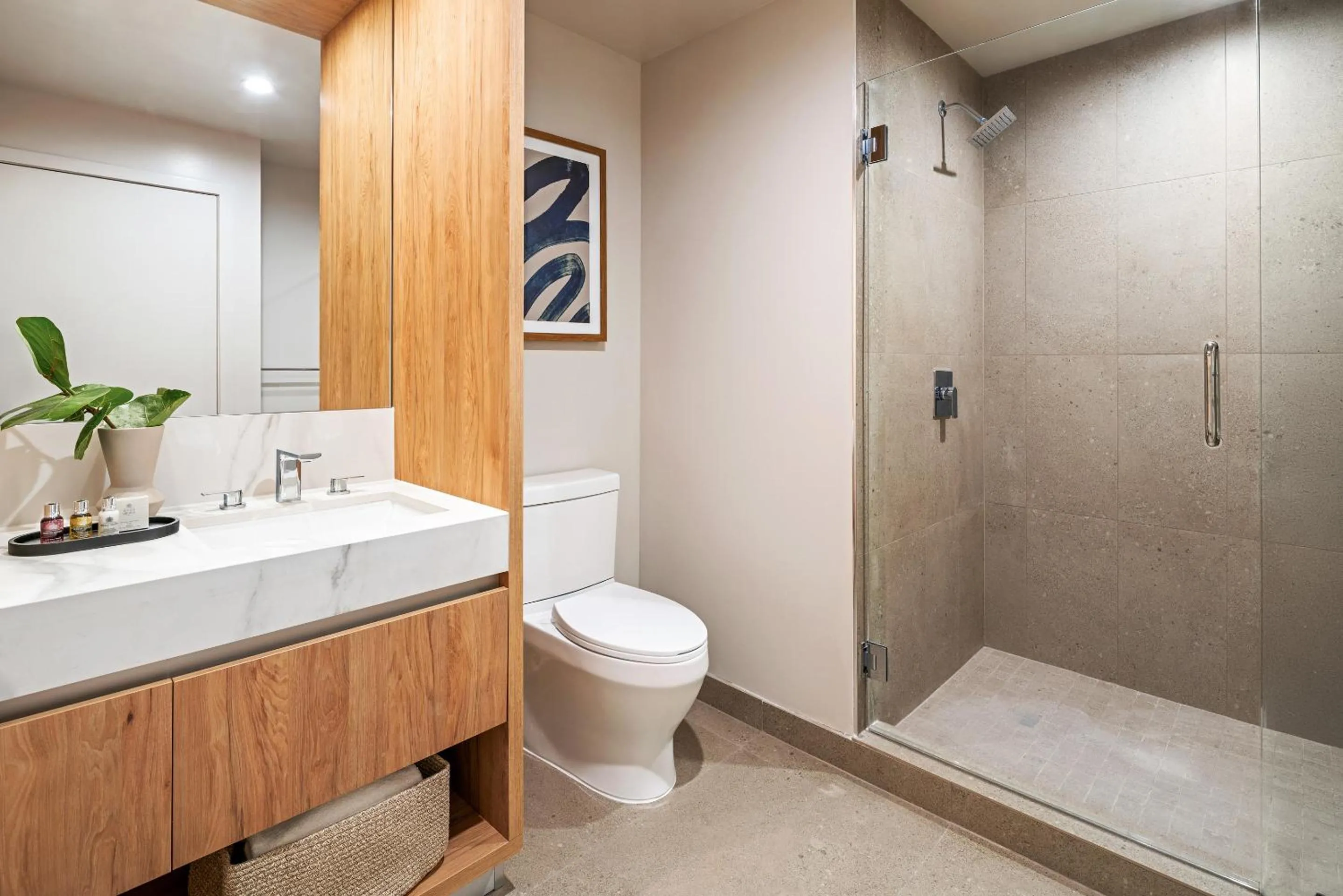 Bathroom in The Crosby Miami Worldcenter