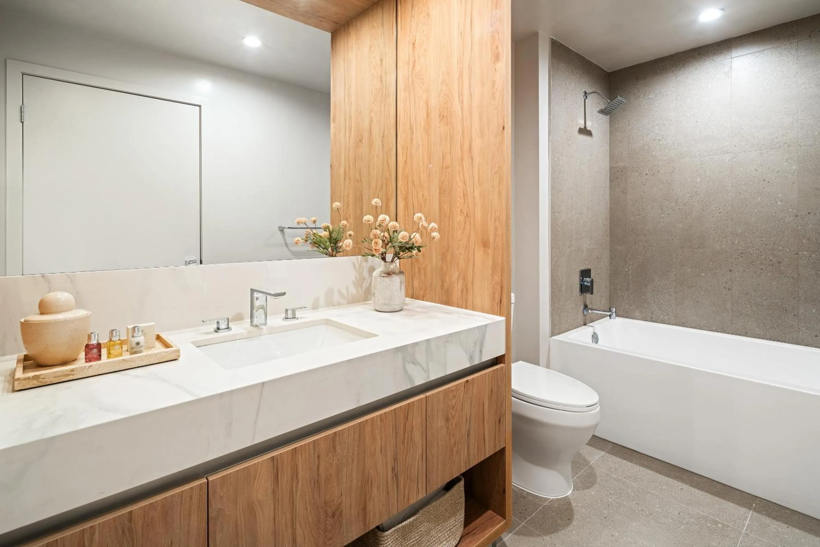 Bathroom in The Crosby Miami Worldcenter