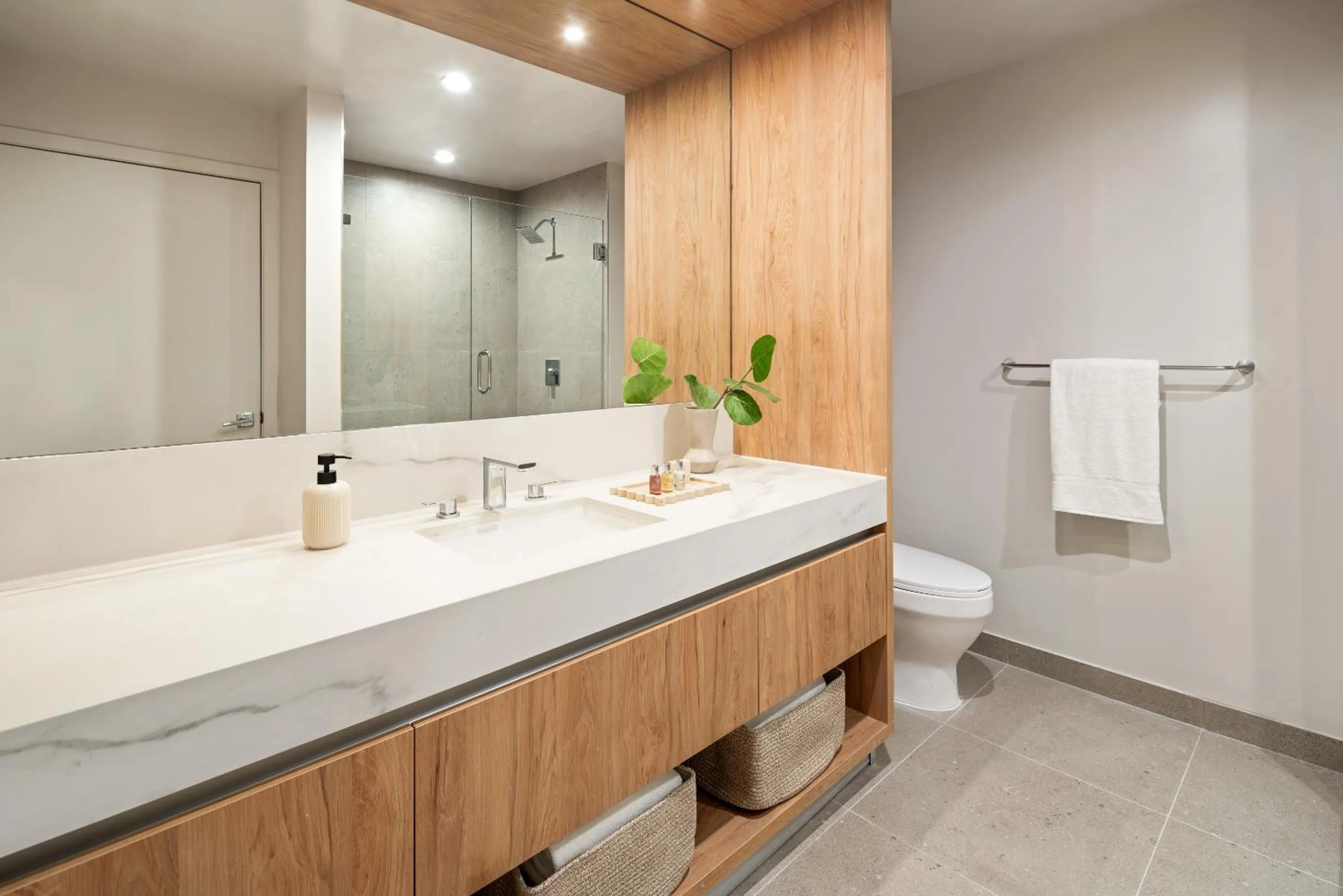 Bathroom in The Crosby Miami Worldcenter