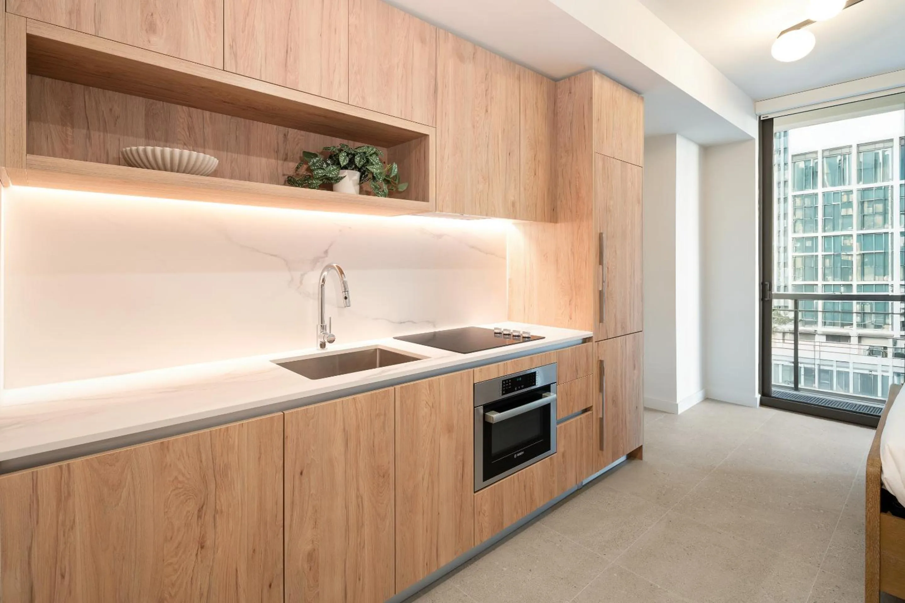 Kitchen or kitchenette in The Crosby Miami Worldcenter