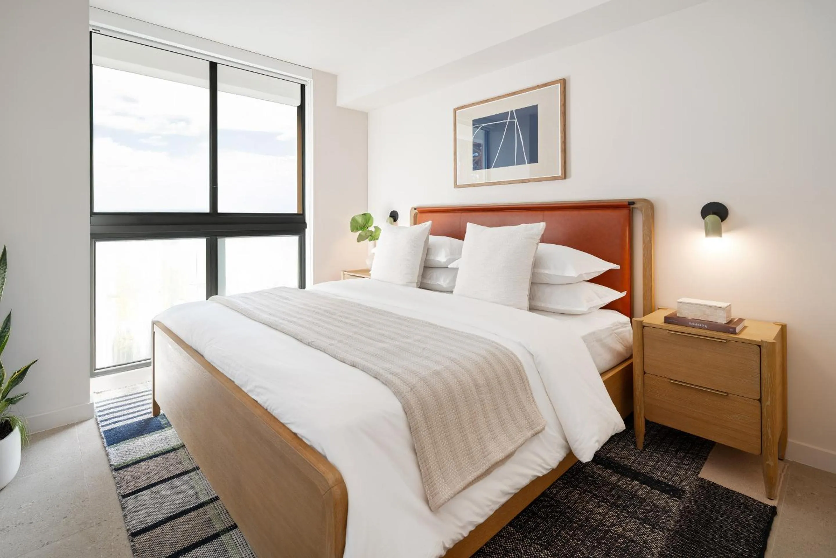 Bed in The Crosby Miami Worldcenter