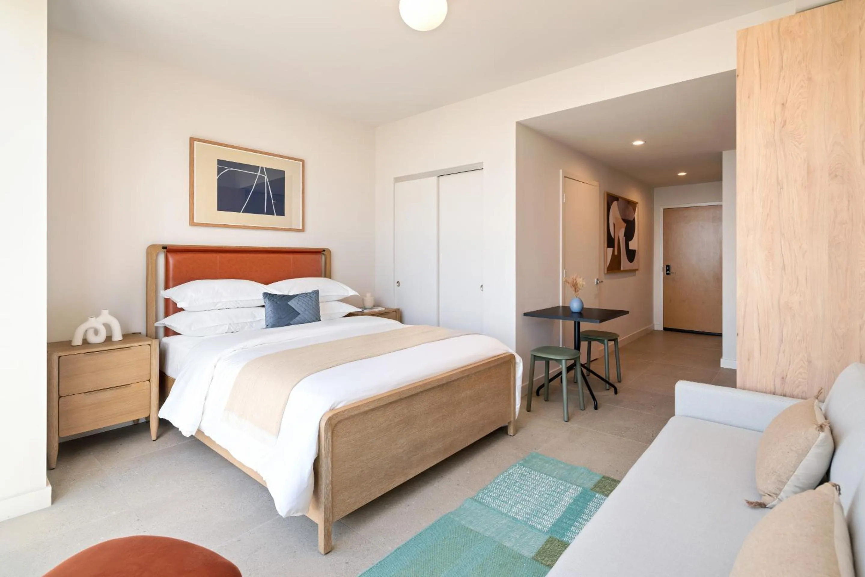 Bed in The Crosby Miami Worldcenter