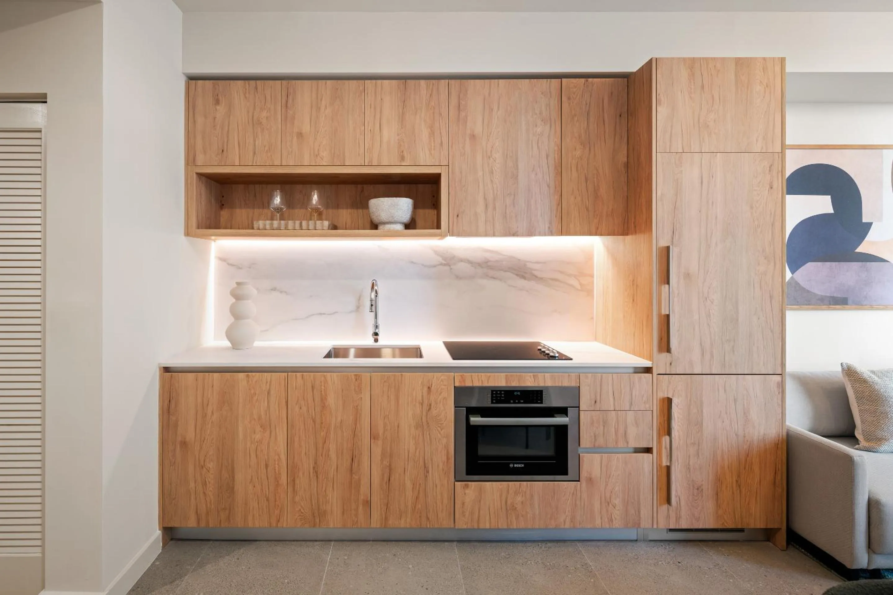 Kitchen or kitchenette in The Crosby Miami Worldcenter