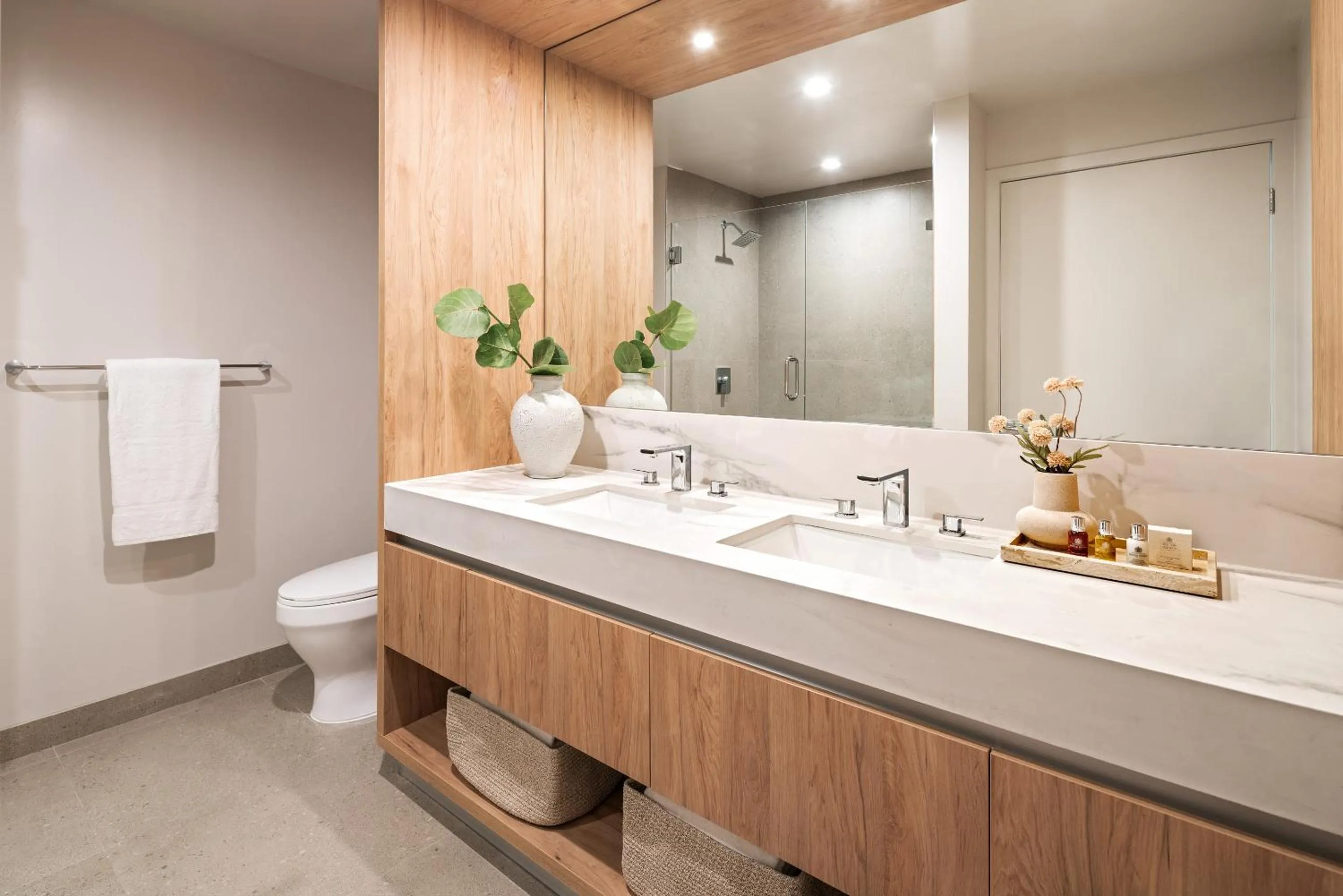 Bathroom in The Crosby Miami Worldcenter