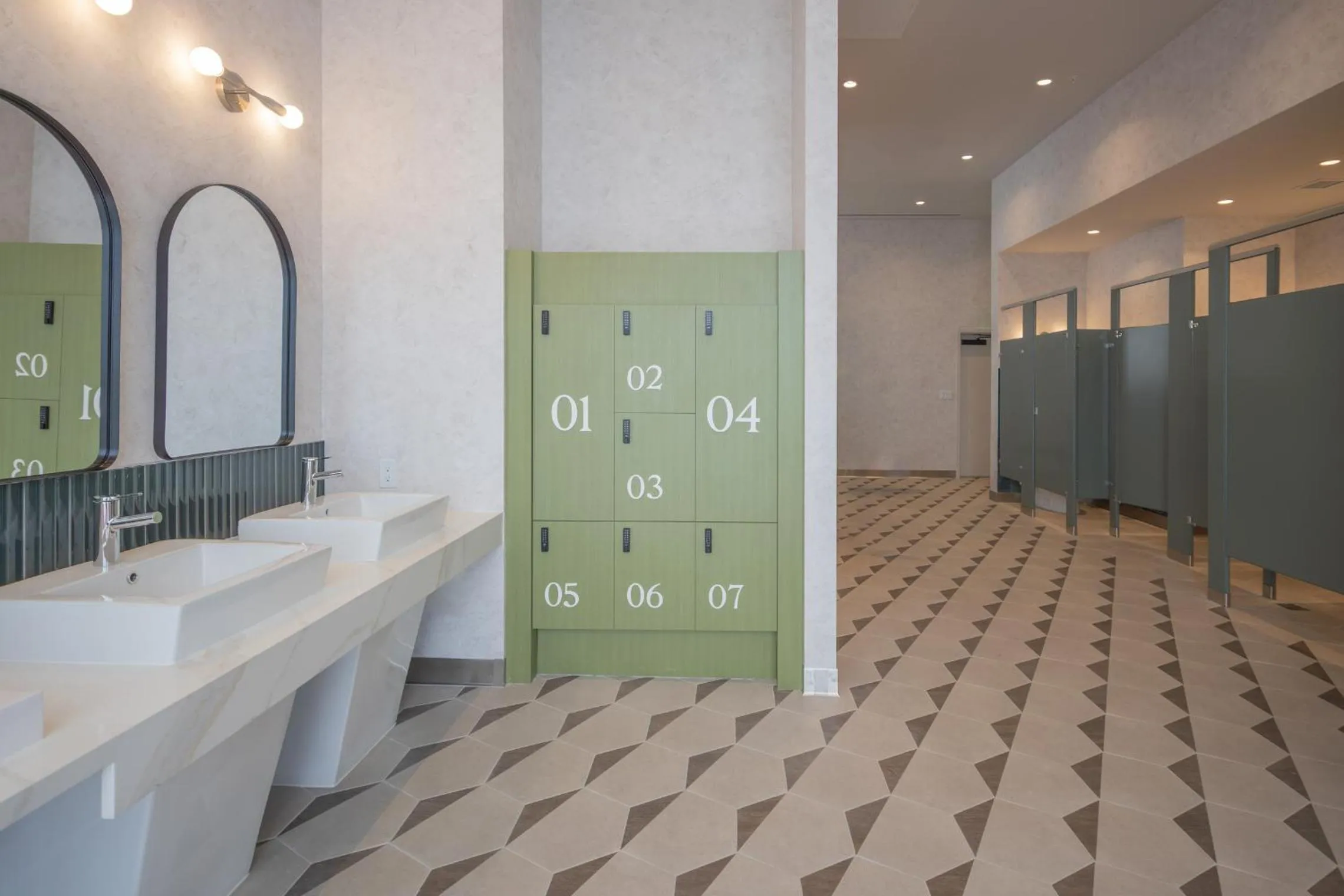 Bathroom in The Crosby Miami Worldcenter