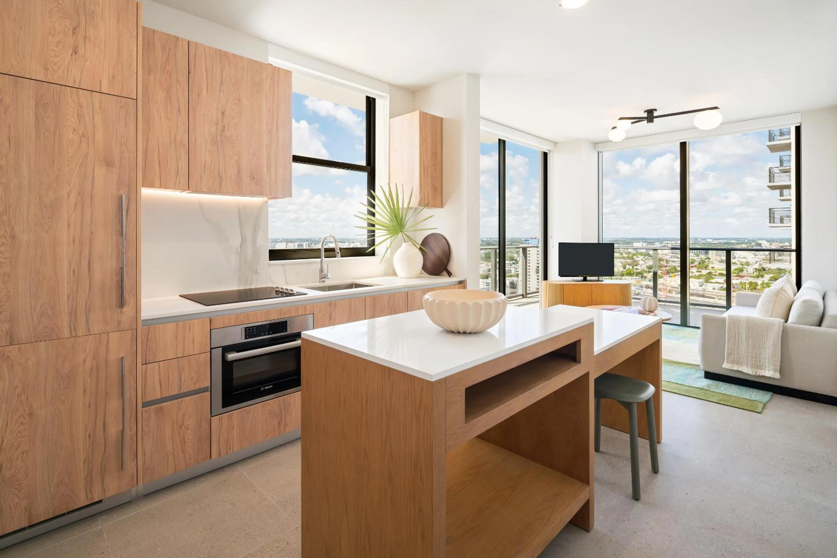Kitchen or kitchenette in The Crosby Miami Worldcenter