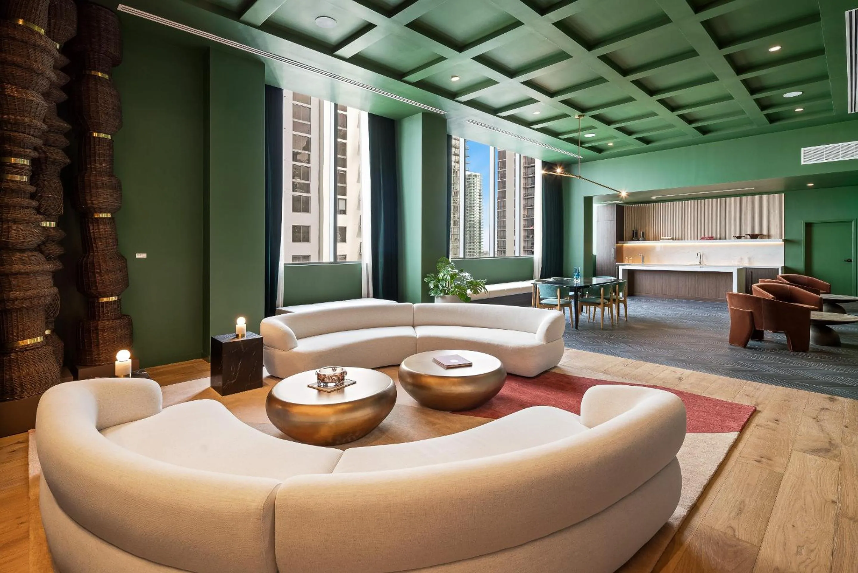 Seating area in The Crosby Miami Worldcenter
