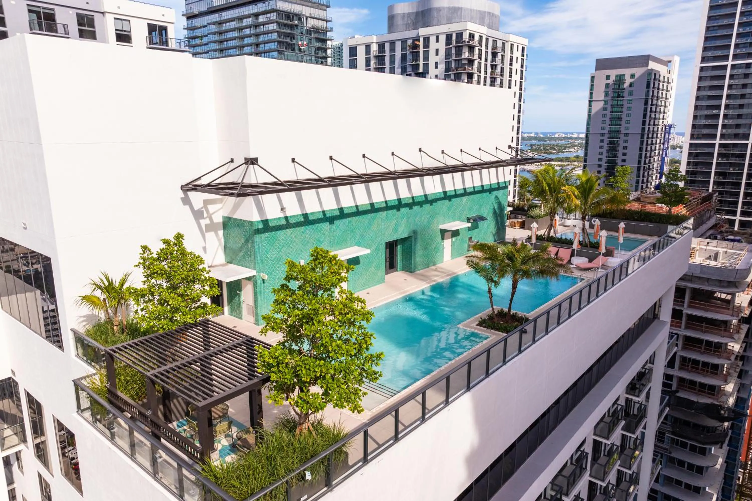 Swimming pool in The Crosby Miami Worldcenter