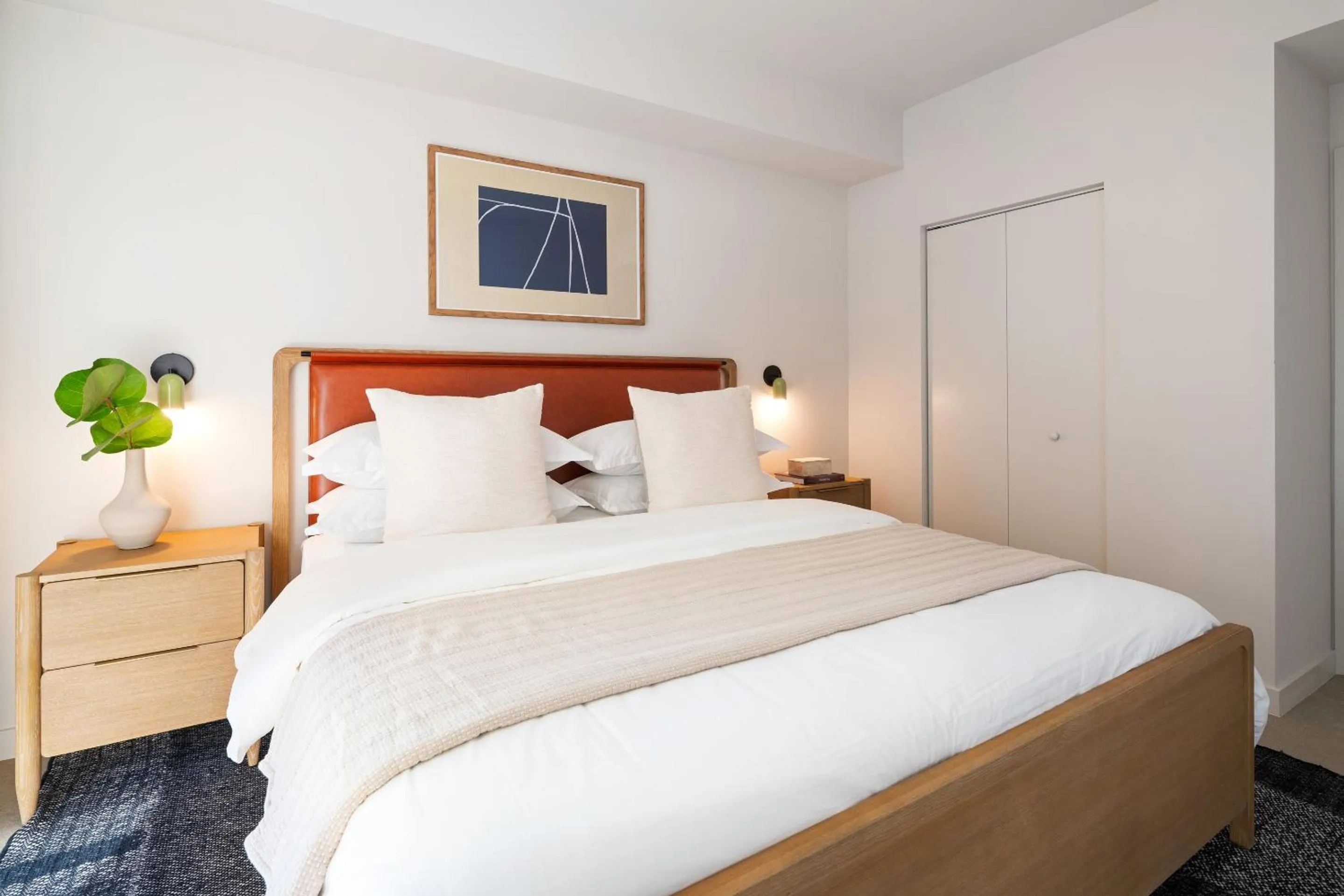 Bed in The Crosby Miami Worldcenter