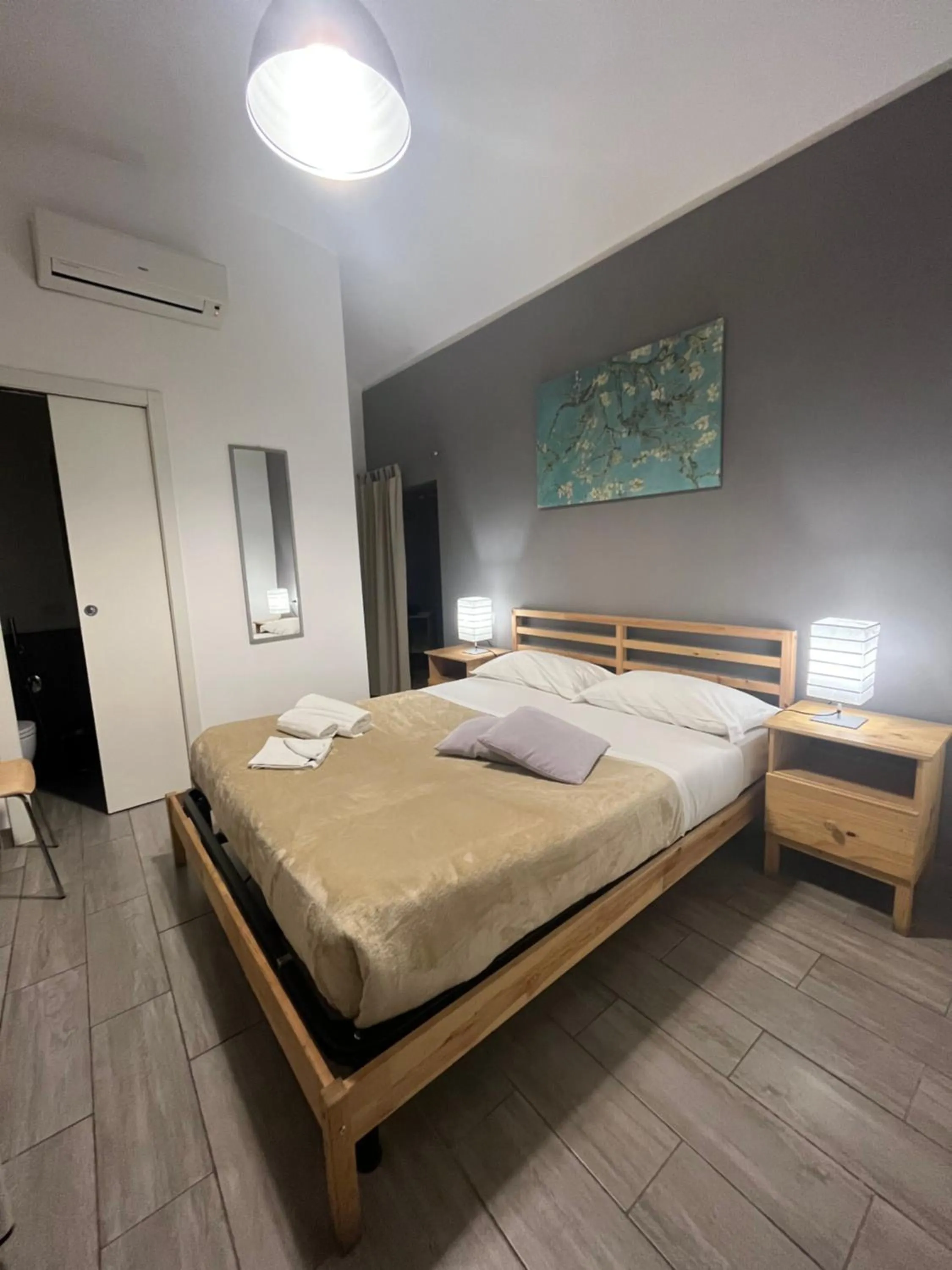 Bed in Etruska Porta Pia Guesthouse